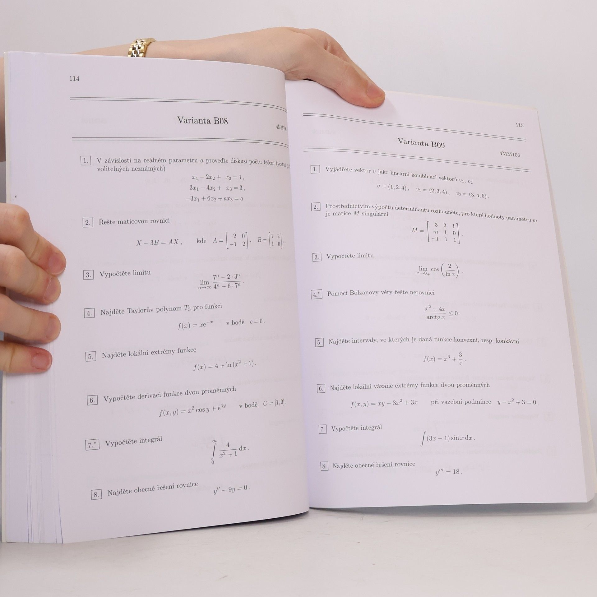 Irena Sýkorová Matematika pro přípravu k průběžným a zkouškovým testům na VŠE