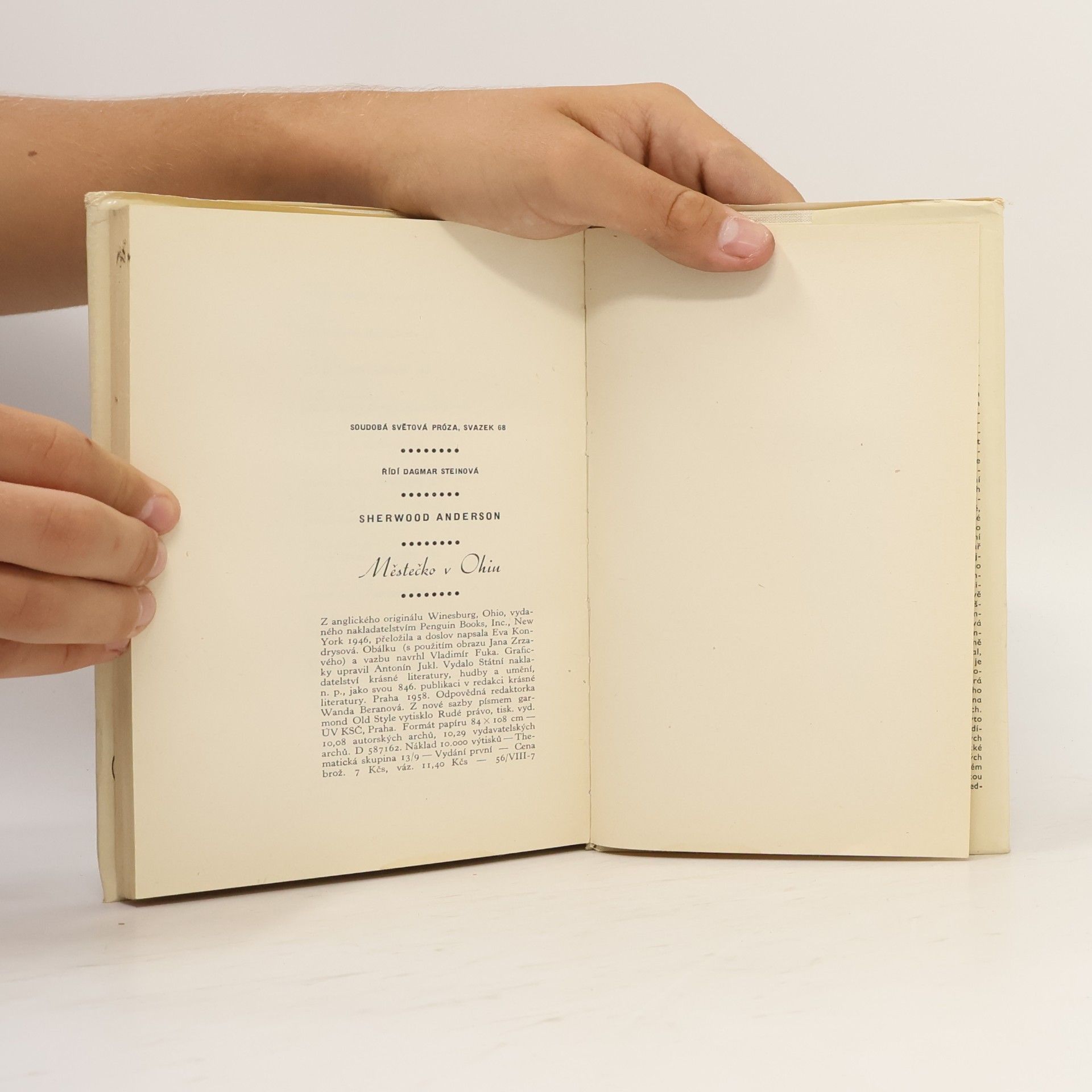 Sherwood Anderson Městečko v Ohiu