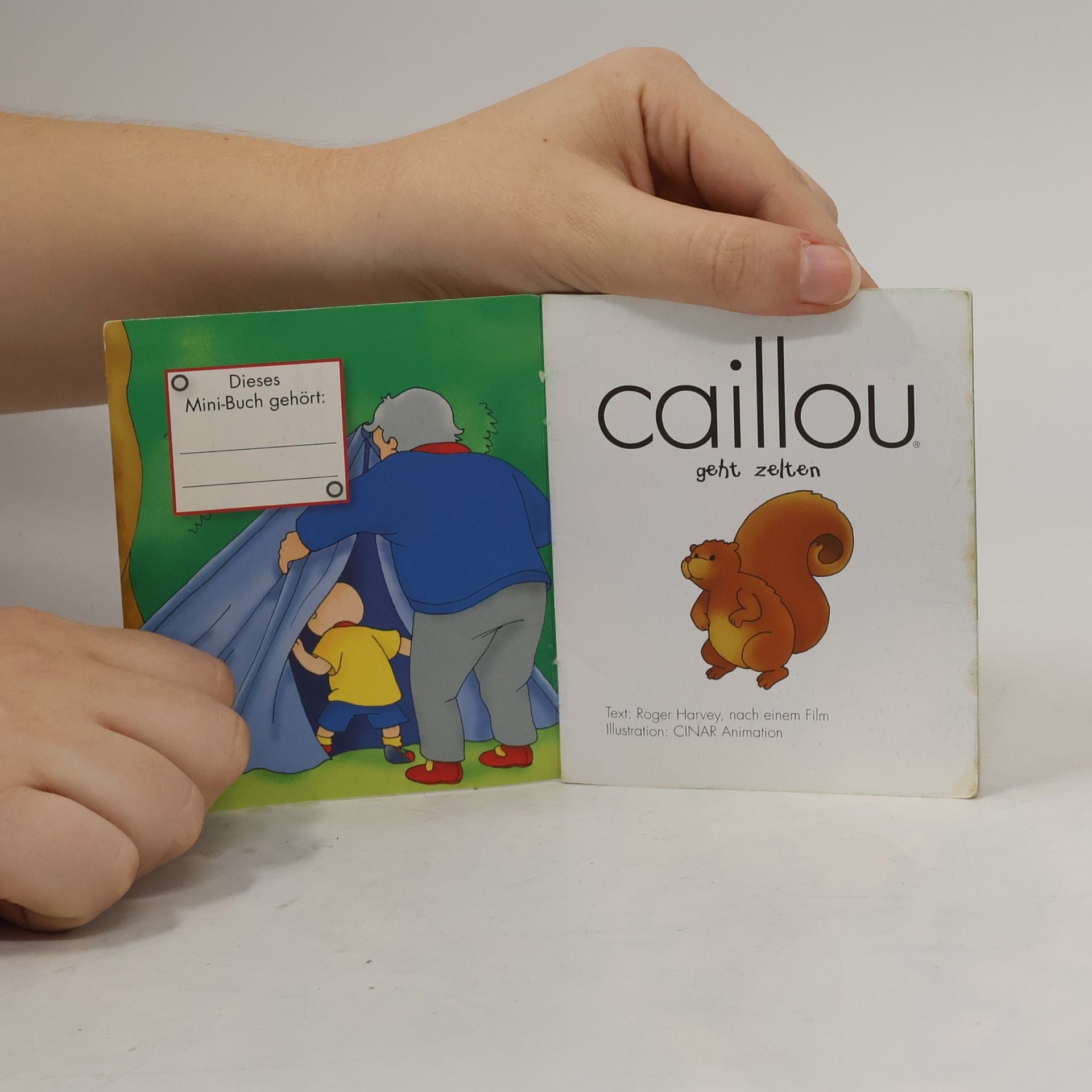 Autorenkollektiv Caillou geht zelten