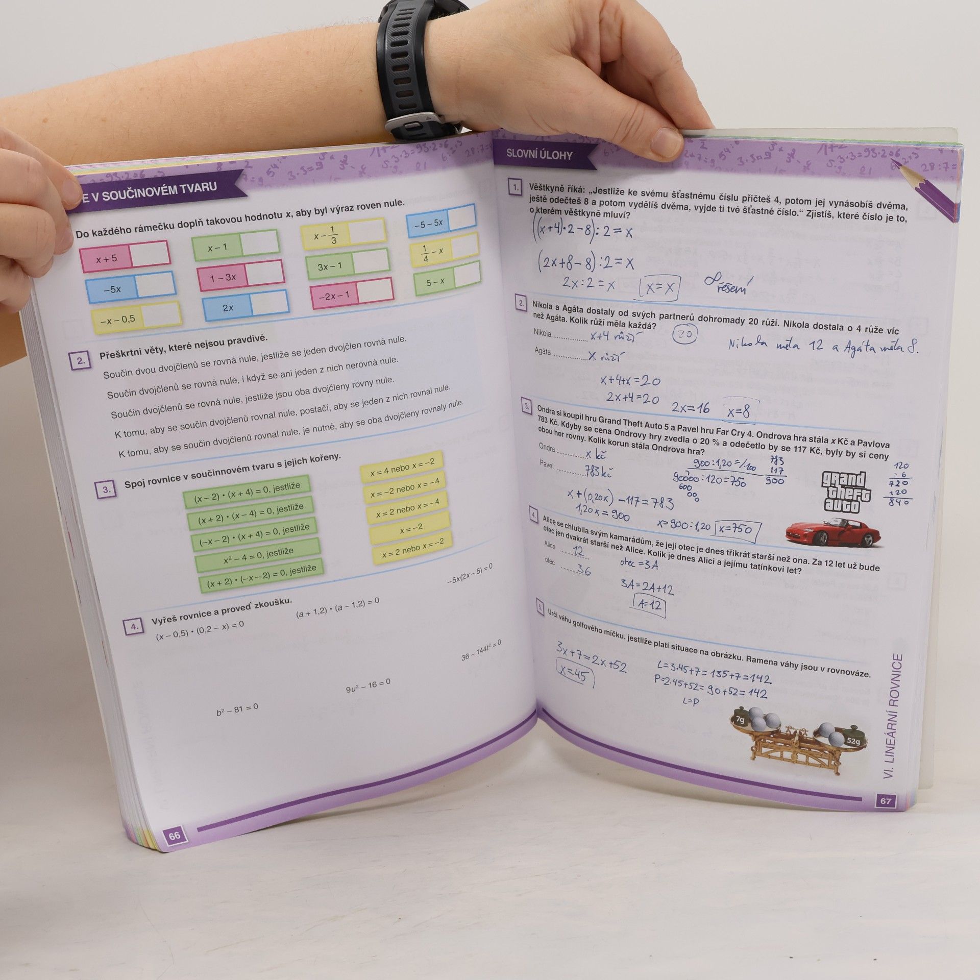 Kolektív autorov Hravá matematika 8 : pracovní sešit pro 8. ročník ZŠ a víceletá gymnázia