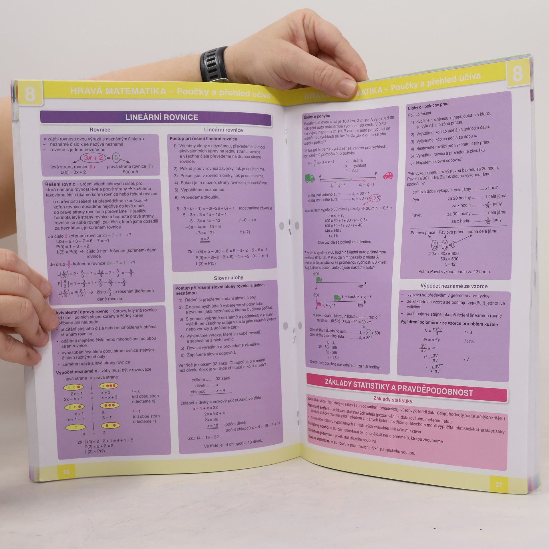 Kolektív autorov Hravá matematika 8 : pracovní sešit pro 8. ročník ZŠ a víceletá gymnázia