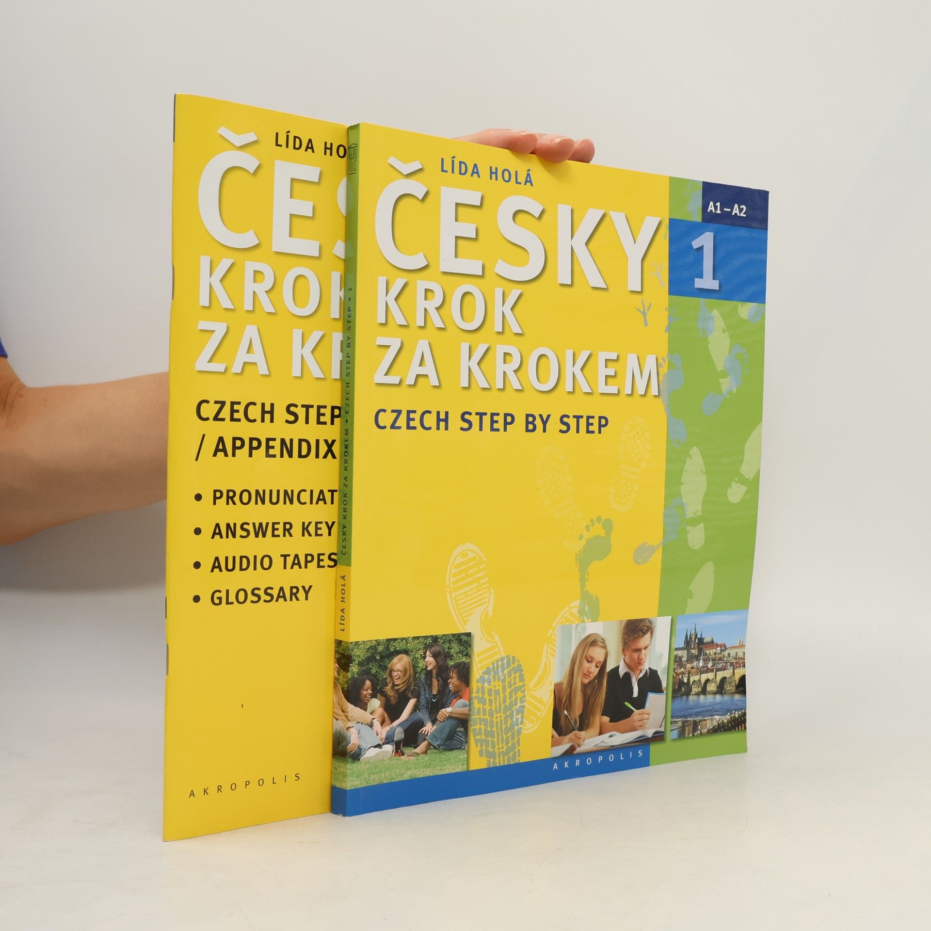 Lída Holá Česky krok za krokem 1. A1-A2 (Učebnice + Příloha)