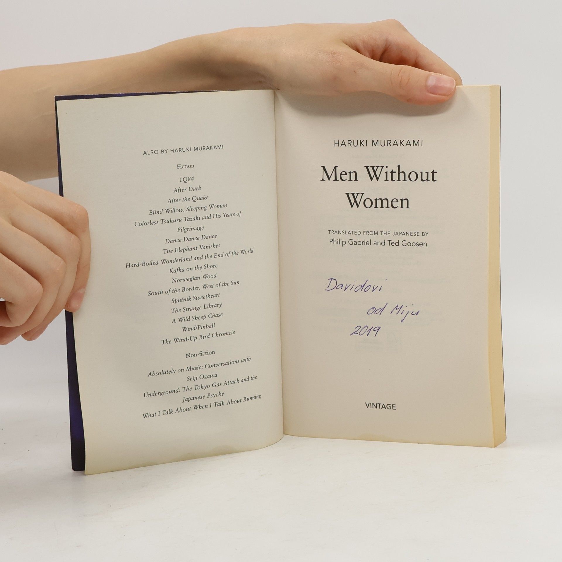 Haruki Murakami Men without women