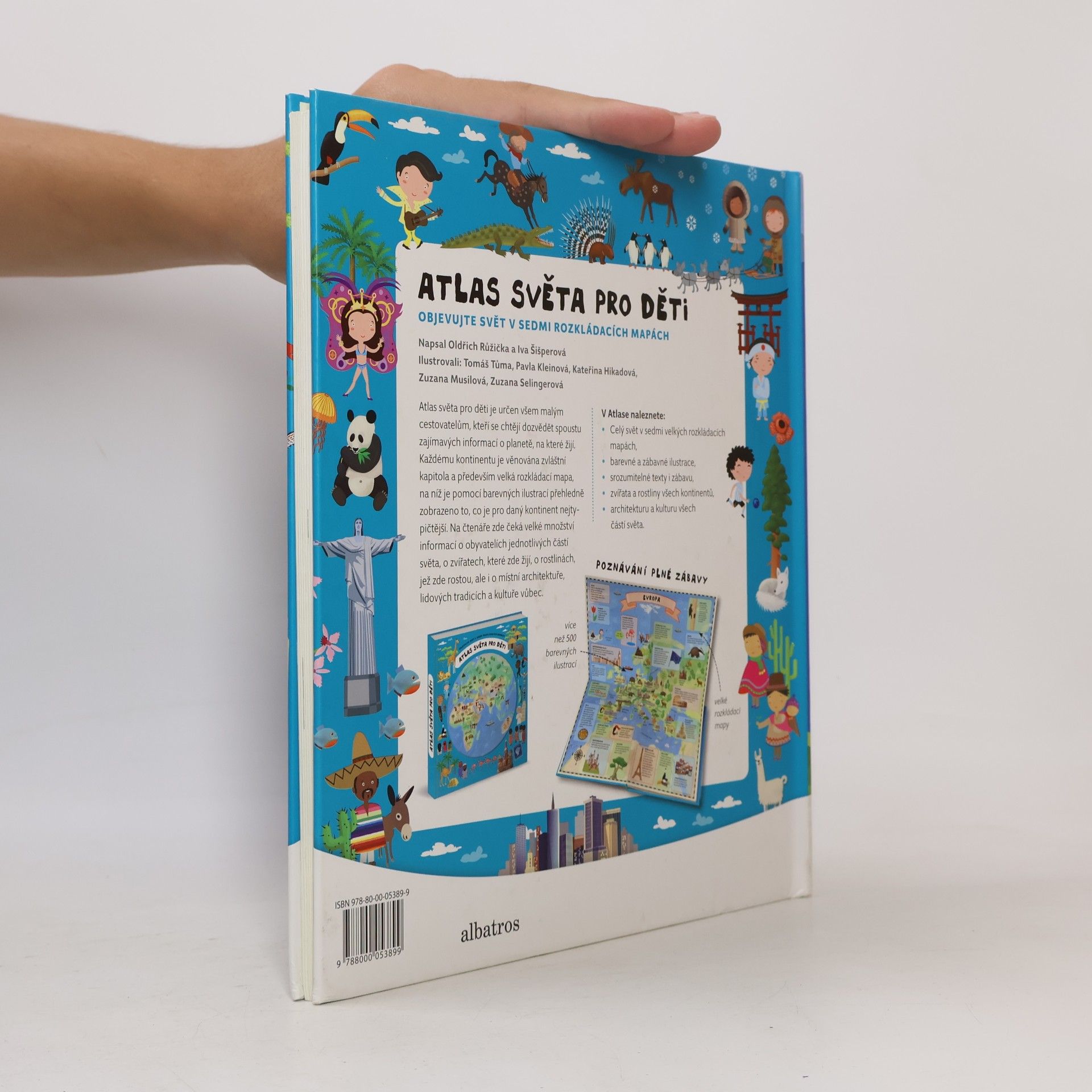 Iva Šišperová Atlas světa pro děti
