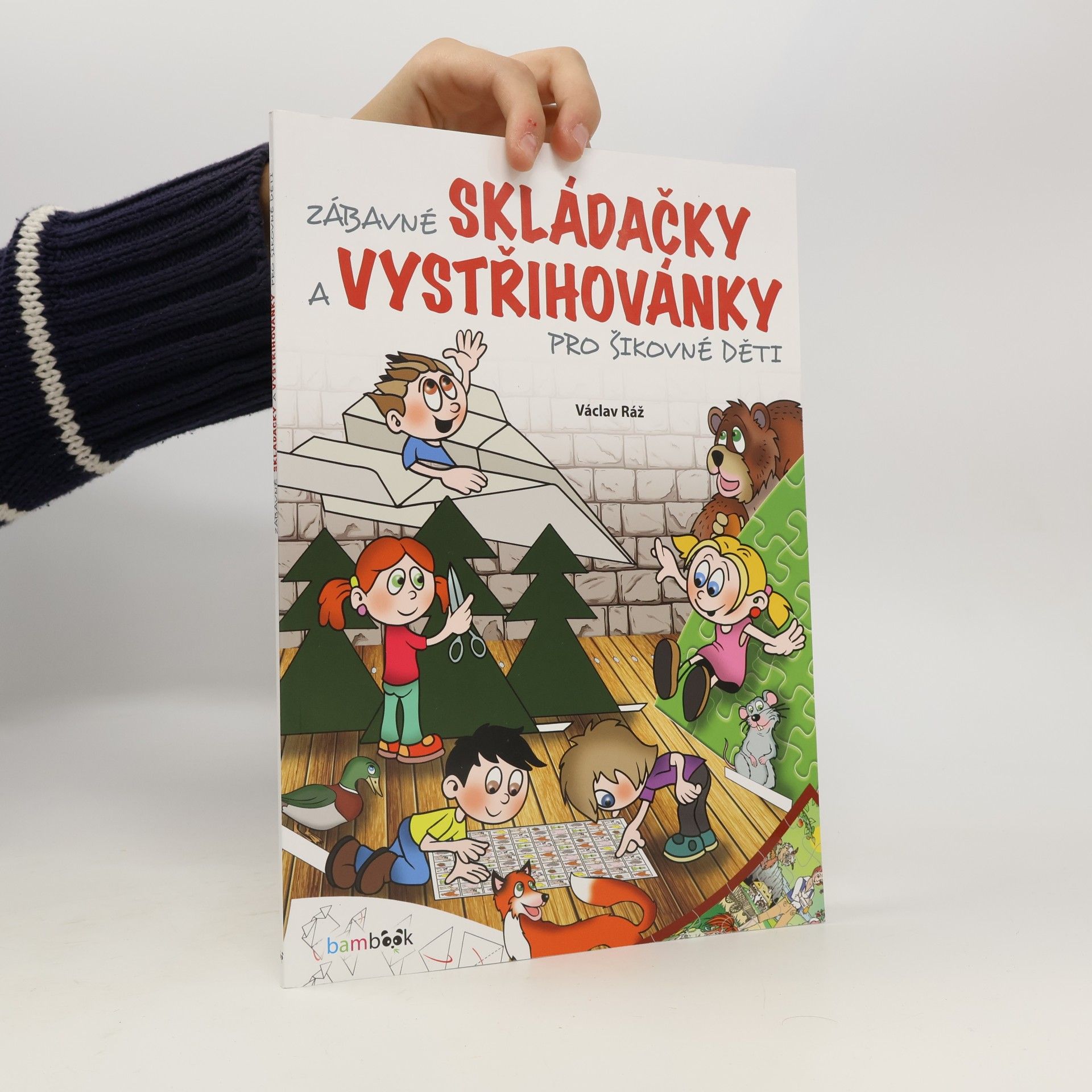 Václav Ráž Zábavné skládačky a vystřihovánky pro šikovné děti