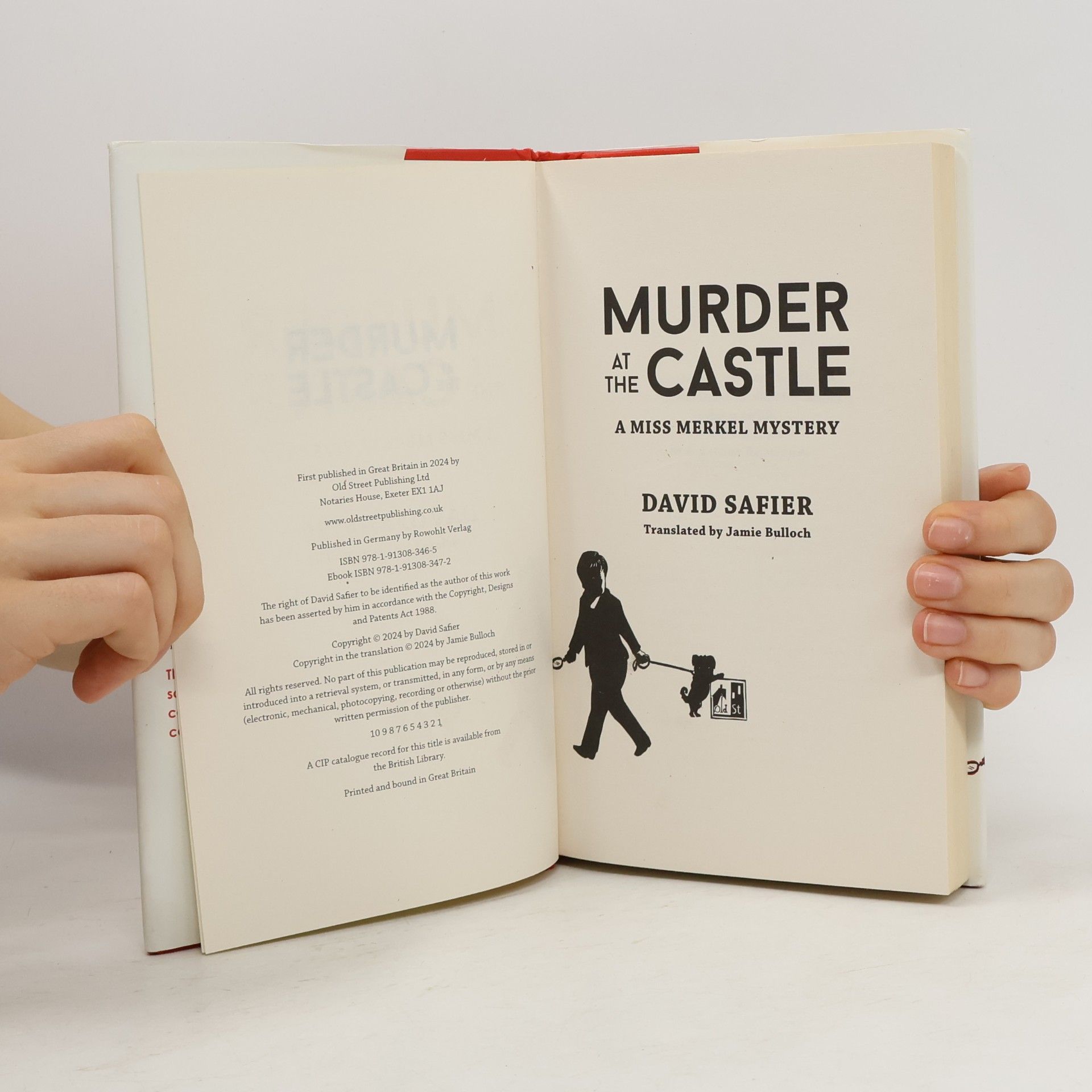 David Safier A Miss Merkel Mystery - 1: Murder at the Castle