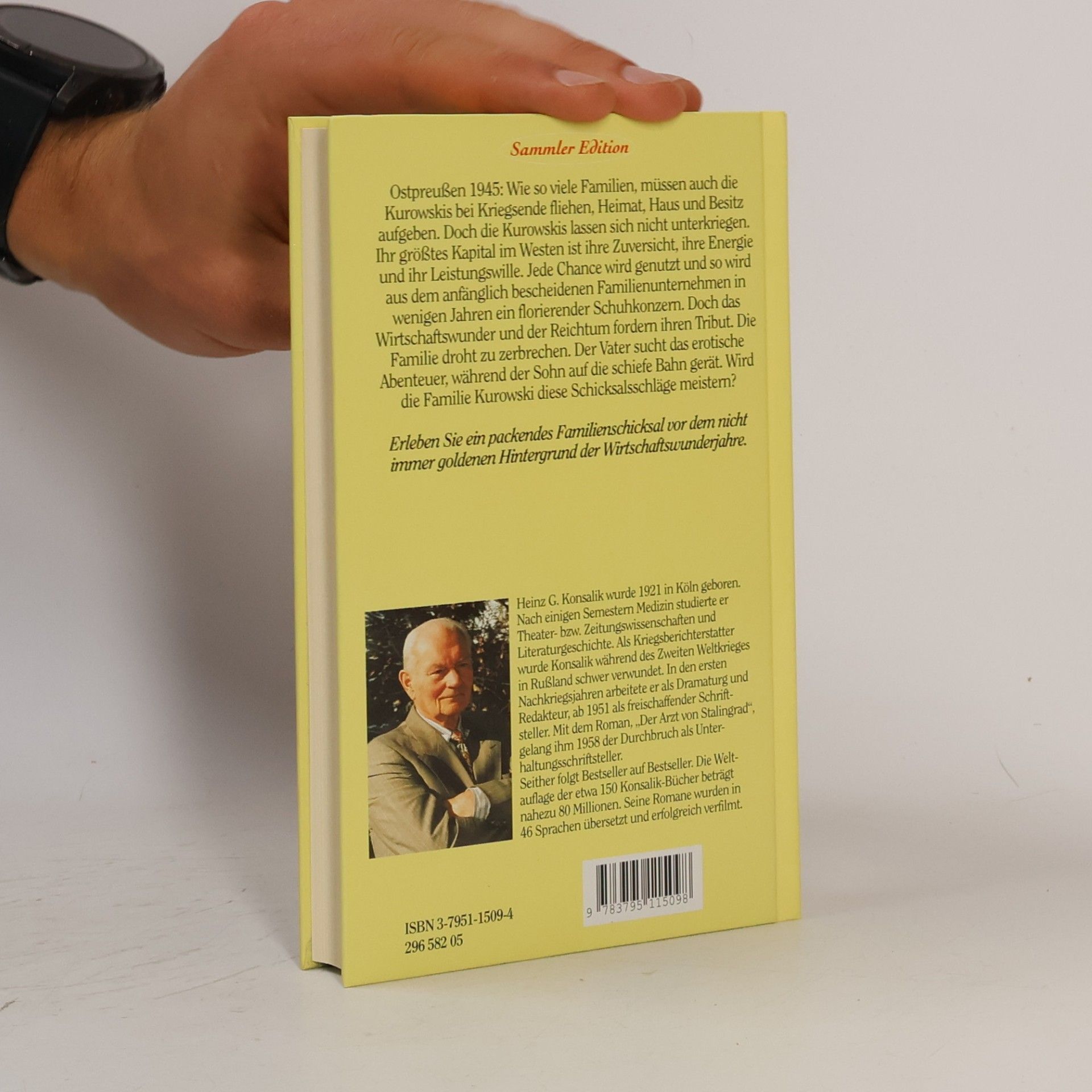 Heinz Günther Konsalik Aus dem Nichts ein neues Leben