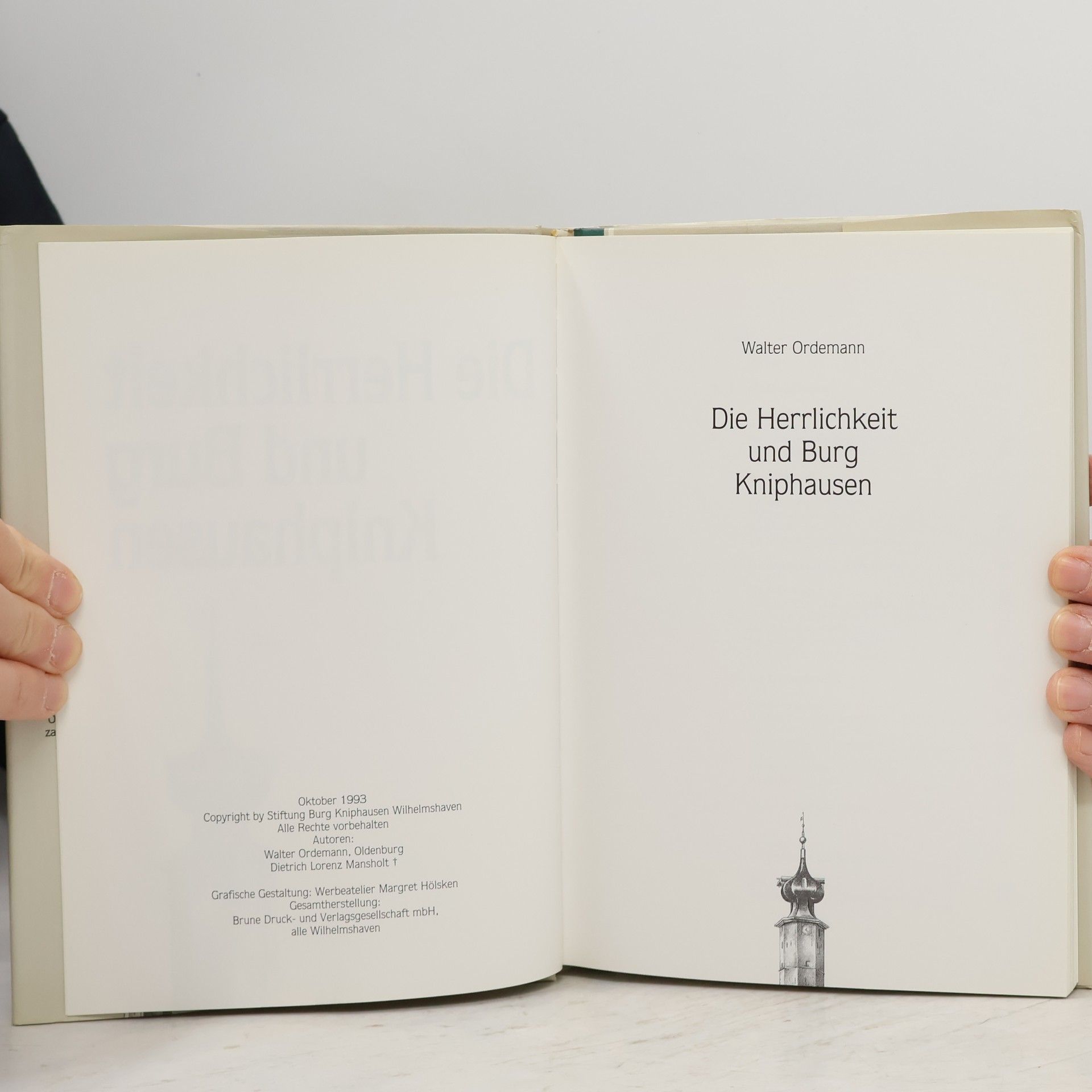 Walter Ordemann Die Herrlichkeit und Burg Kniphausen