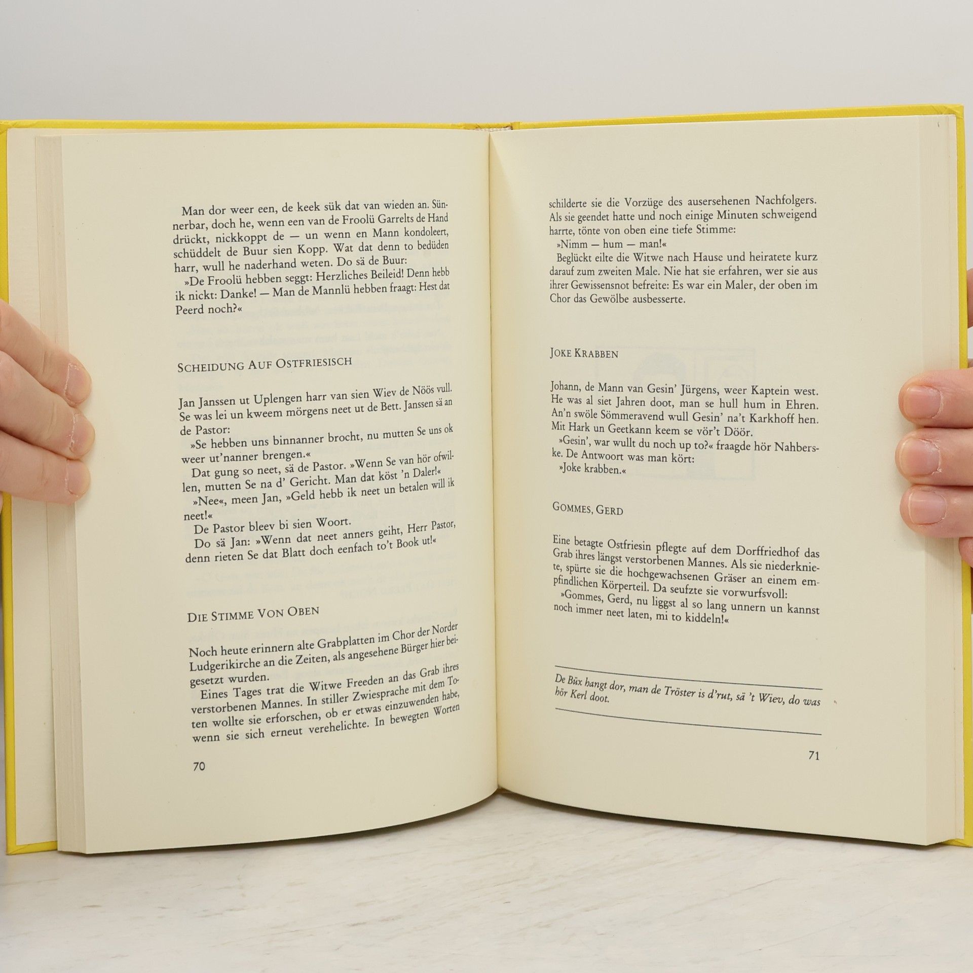 Johann Haddinga Das Buch vom ostfriesischen Humor