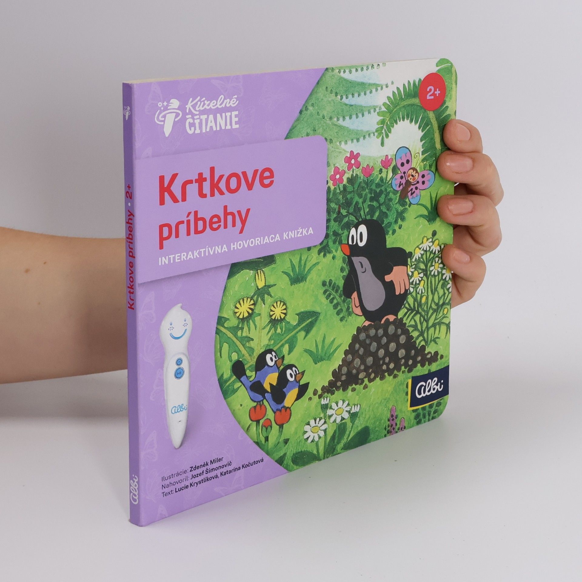 Katarína Kočutová Krtkovy příběhy. Slovensky Krtkove príbehy : interaktívna hovoriaca knižka