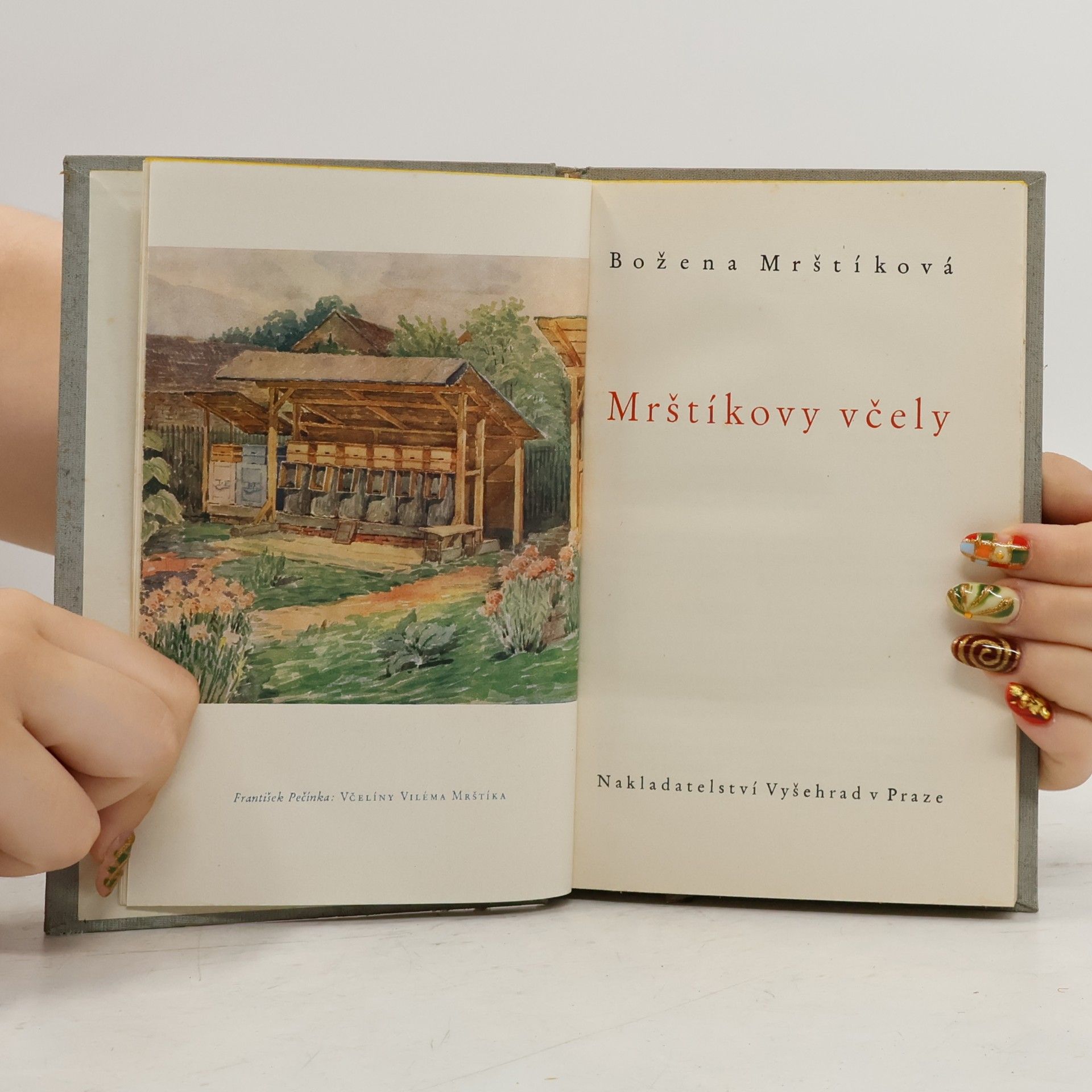 Božena Mrštíková Mrštíkovy včely
