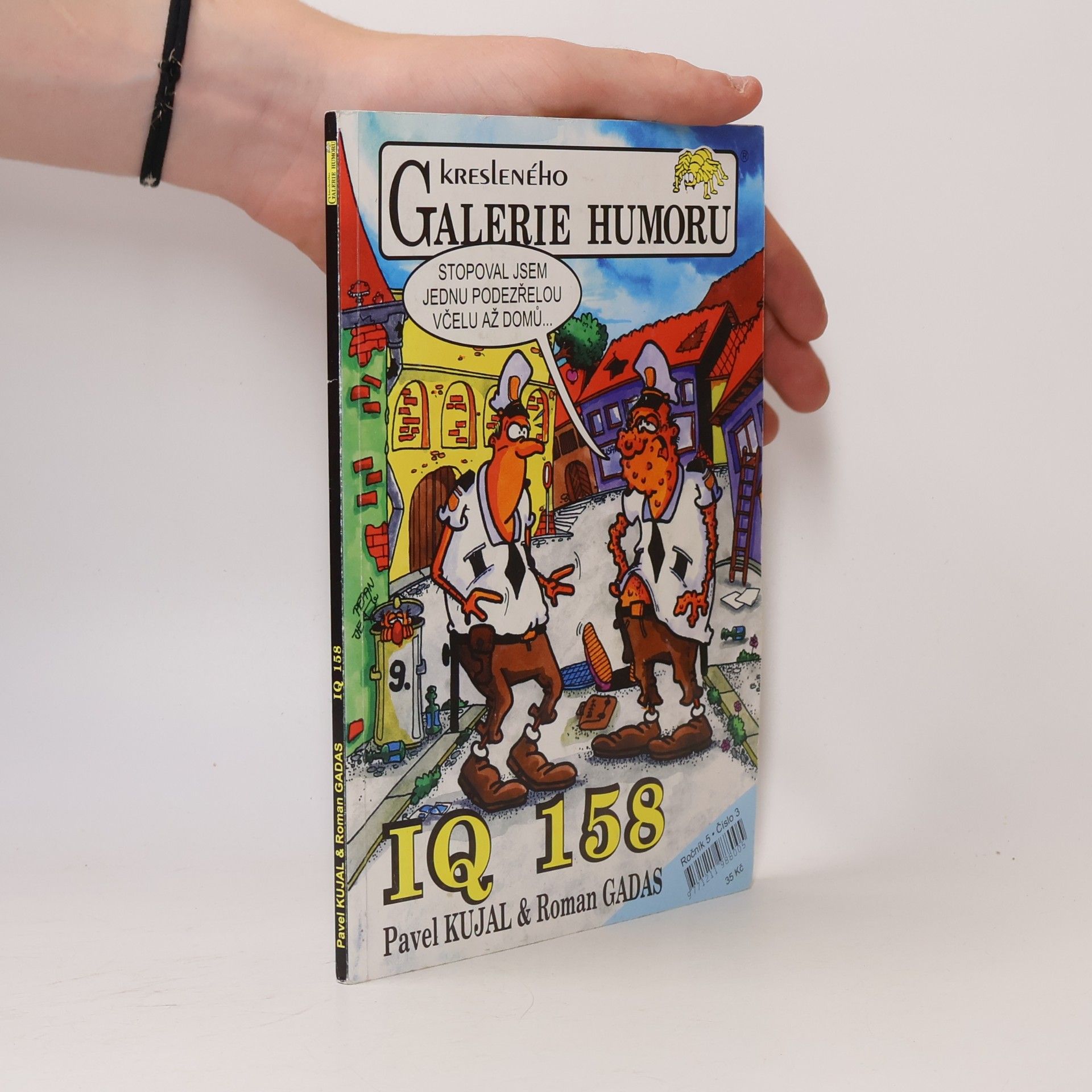 Roman Gadas Galerie kresleného humoru Ročník 5. Číslo 3. IQ 158