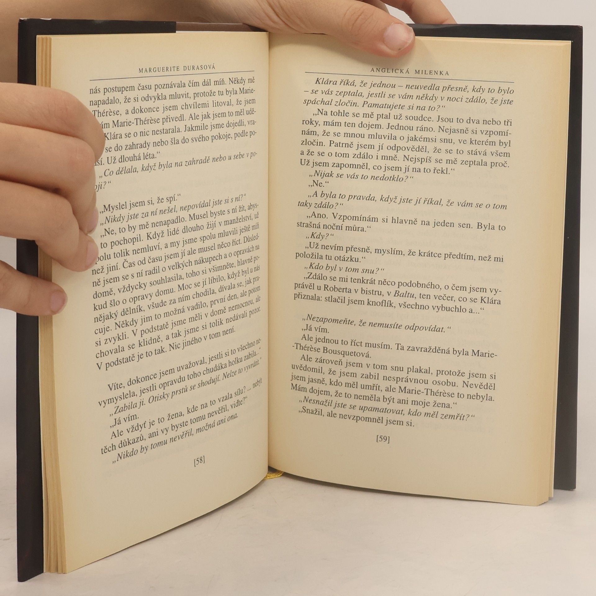 Marguerite Duras Anglická milenka