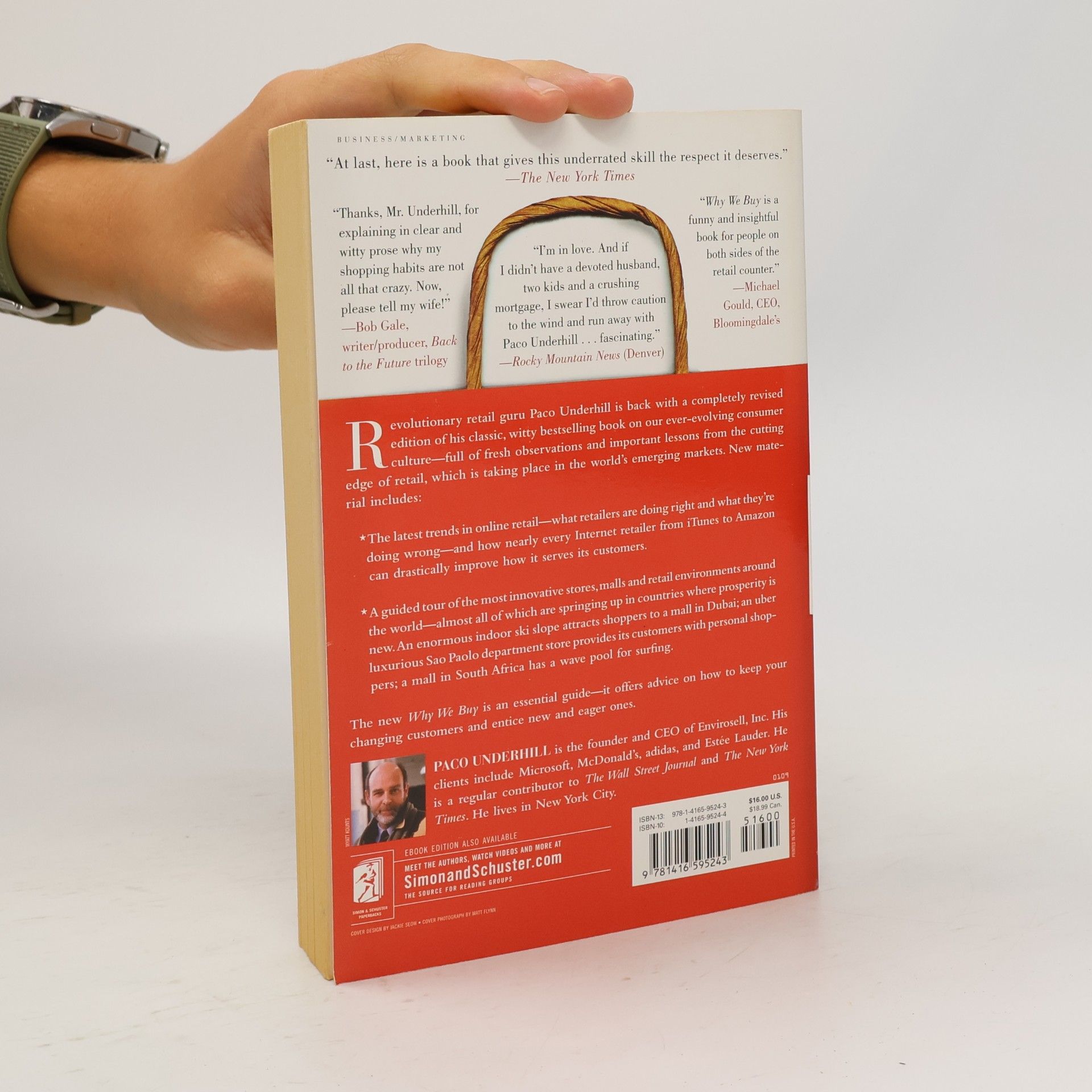 Paco Underhill Why We Buy – The Science of Shopping