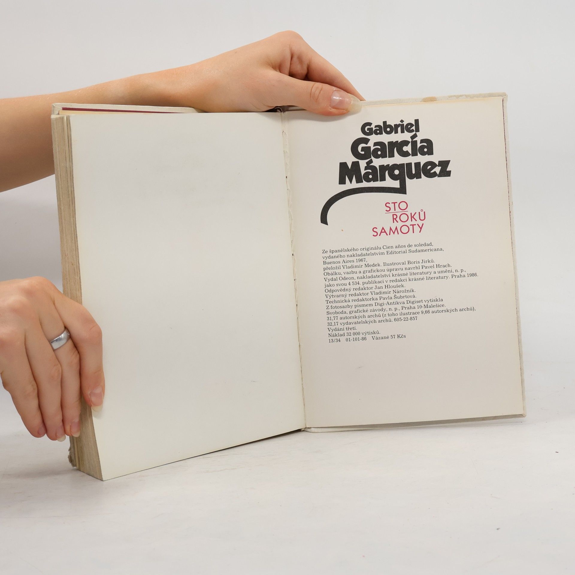 Gabriel García Márquez Sto roků samoty
