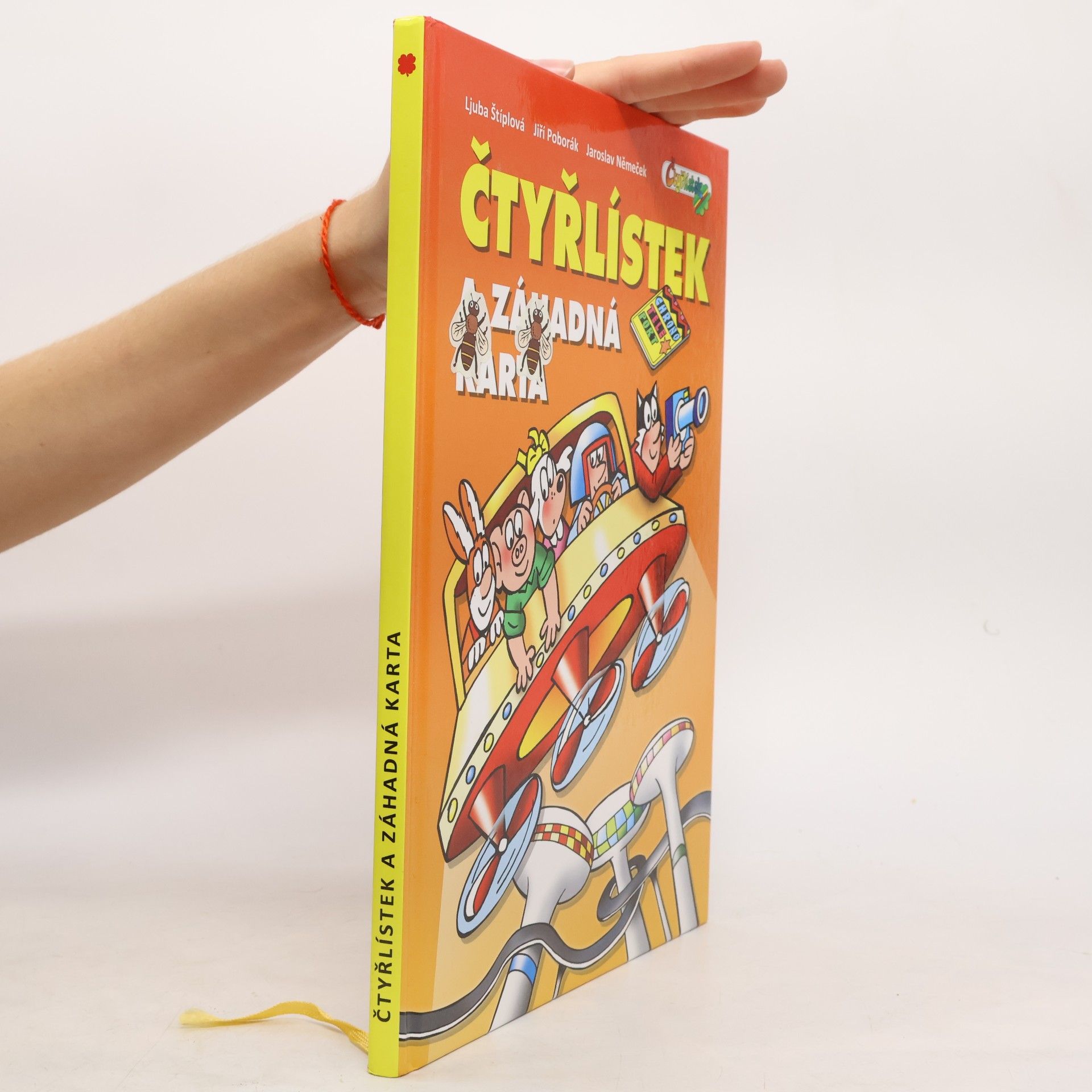 Ljuba Štíplová Čtyřlístek a záhadná karta