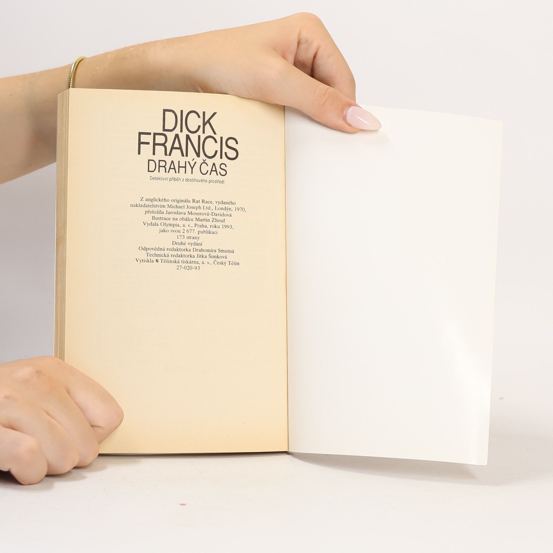 Dick Francis Drahý čas