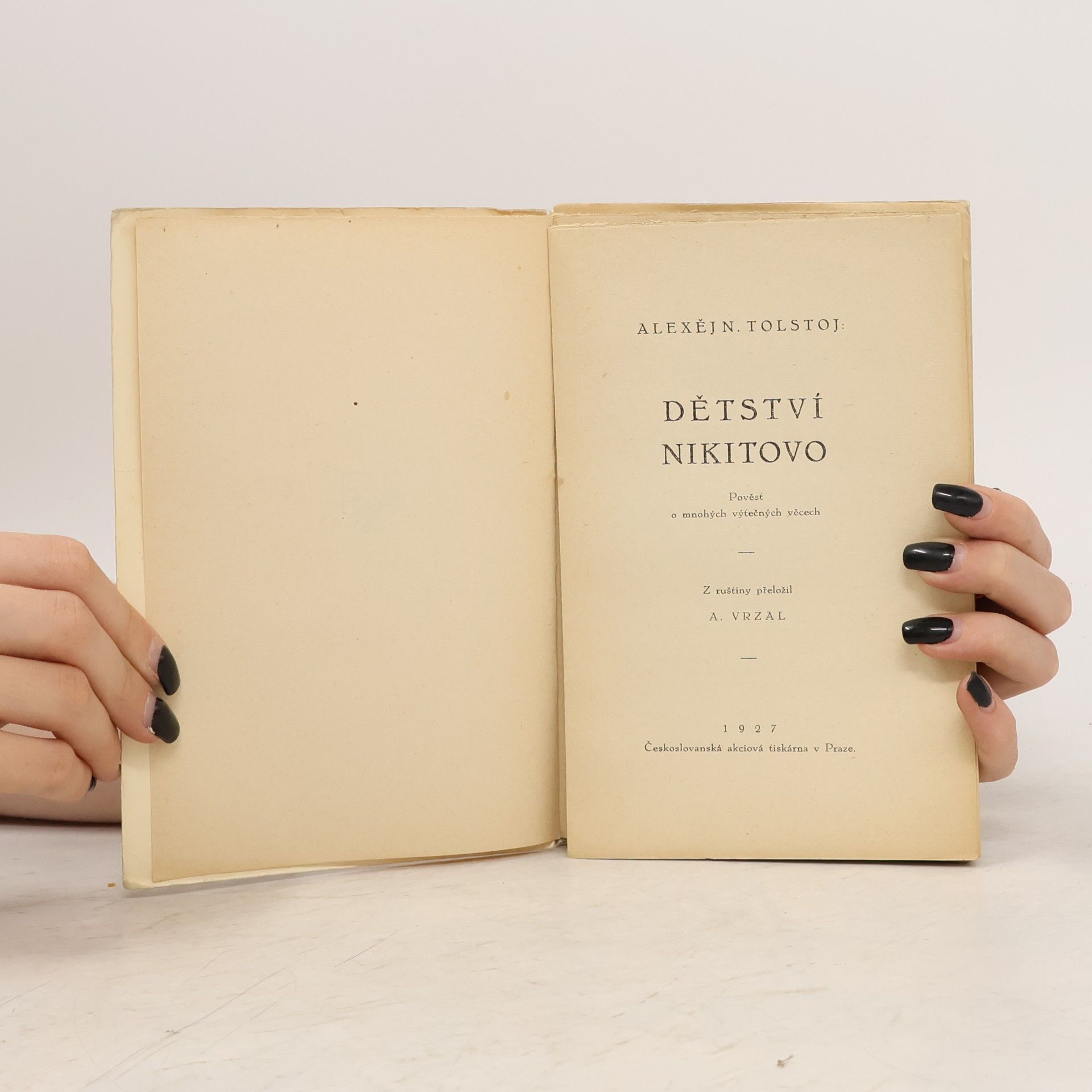 Aleksej N. Tolstoj Dětství Nikitovo