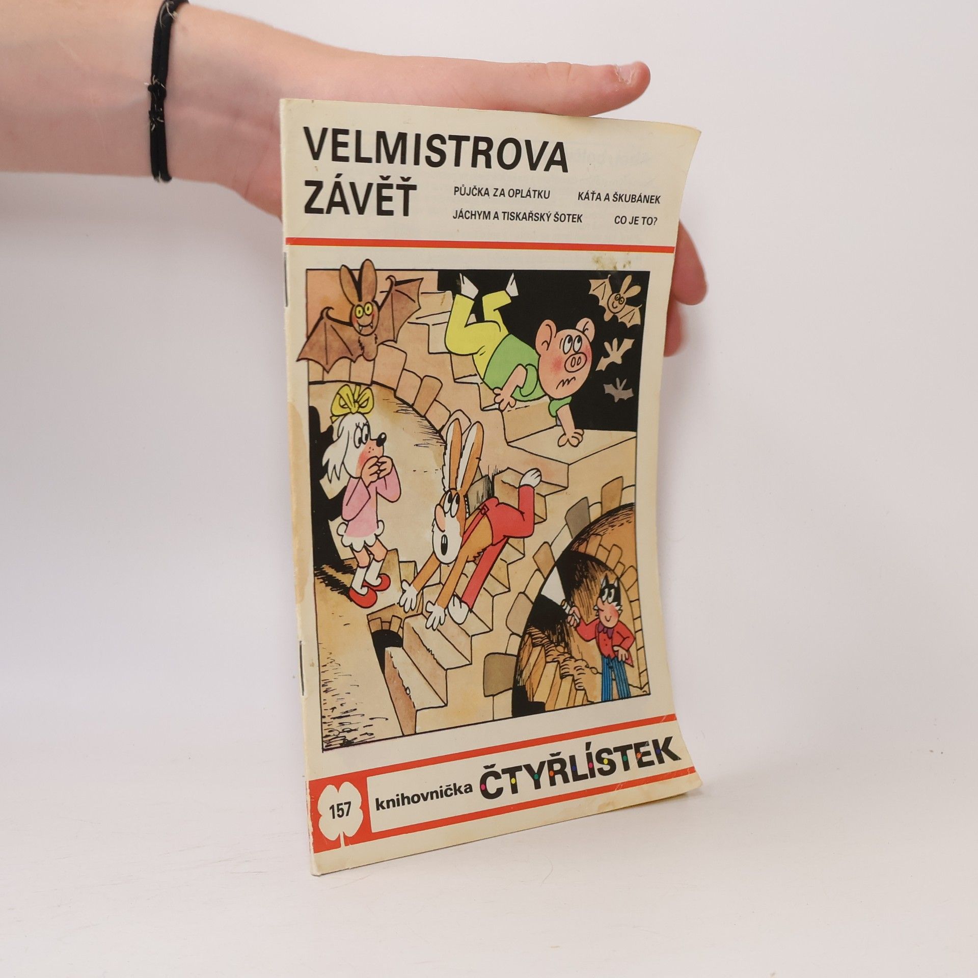 Ljuba Štíplová Čtyřlístek 157. Velmistrova závěť