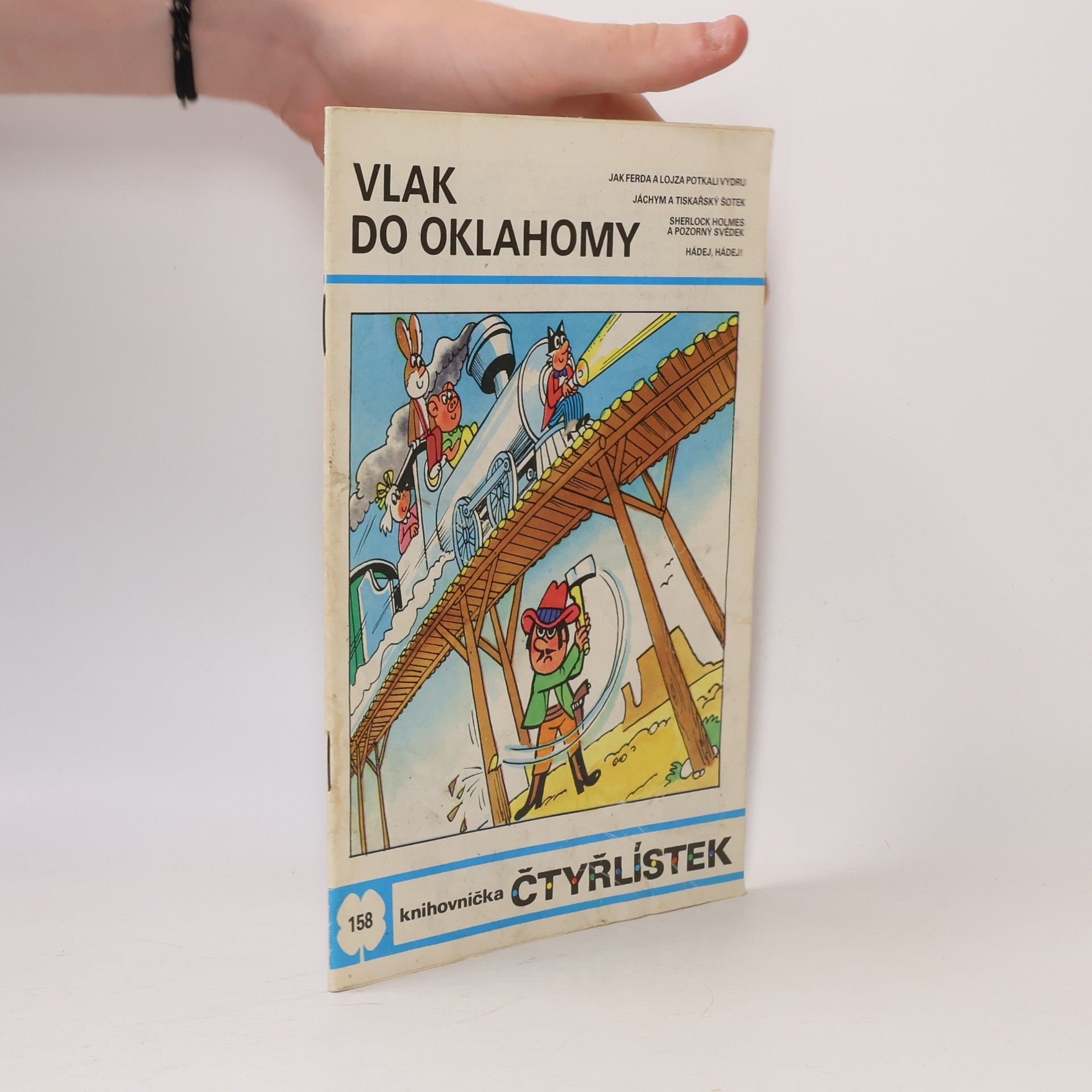 Jaroslav Němeček Čtyřlístek 158. Vlak do Oklahomy