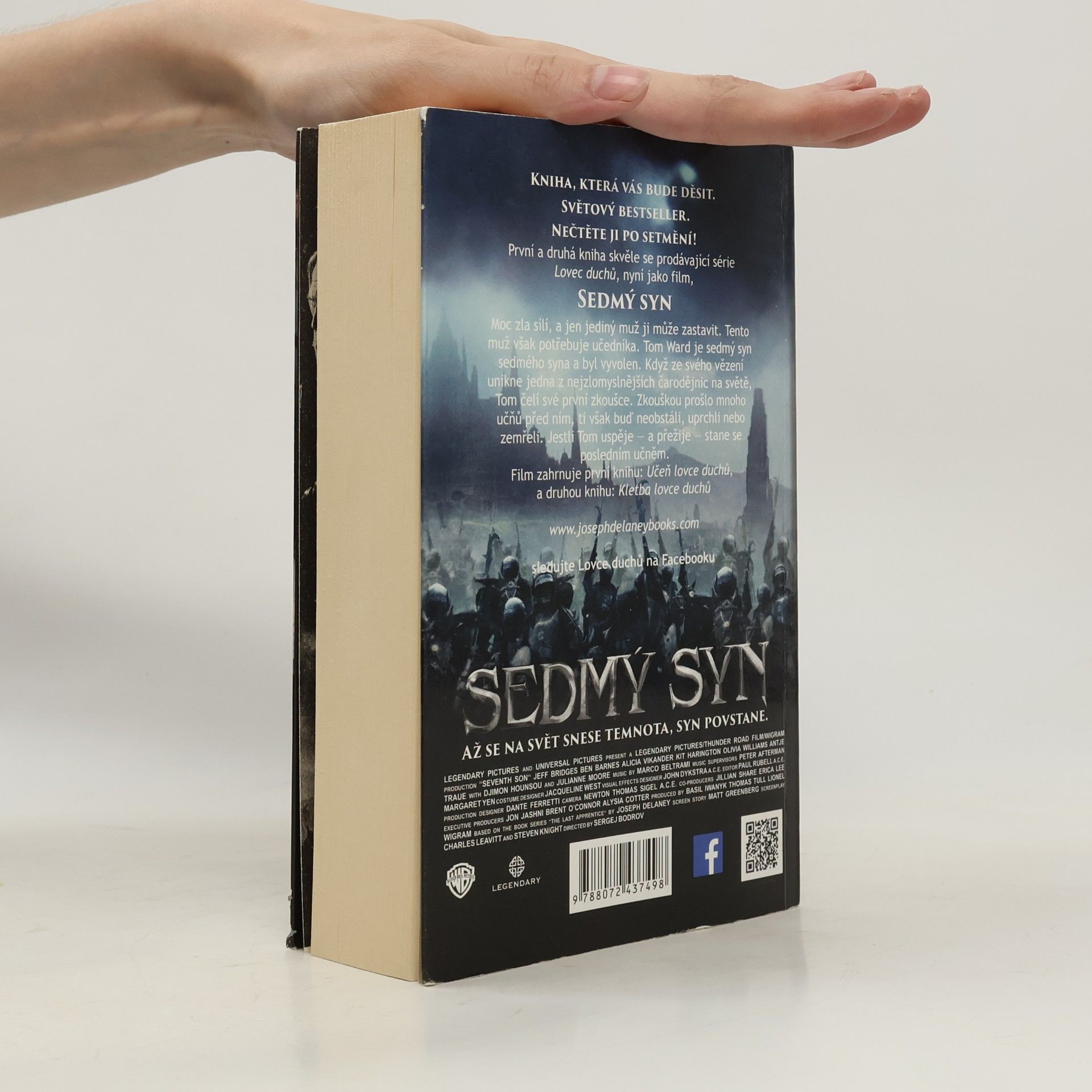 Joseph Delaney Sedmý syn: První a druhá kniha ze série Lovec duchů