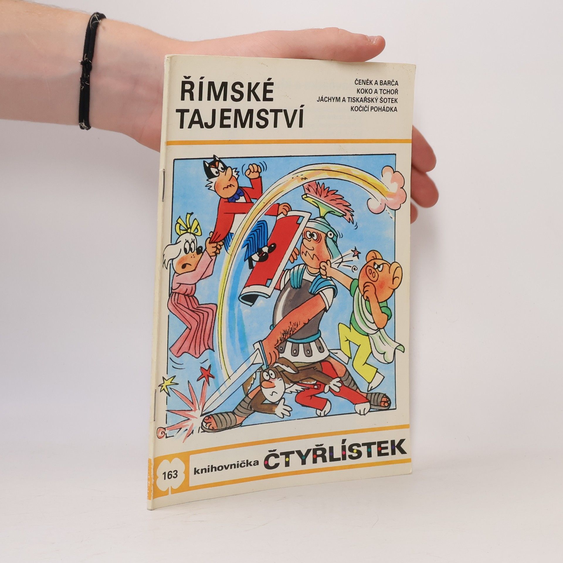 Ljuba Štíplová Čtyřlístek 163. Římské tajemství