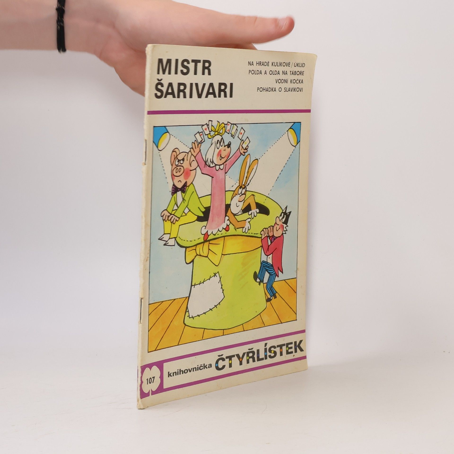 Jaroslav Němeček Čtyřlístek 107. Mistr Šarivari