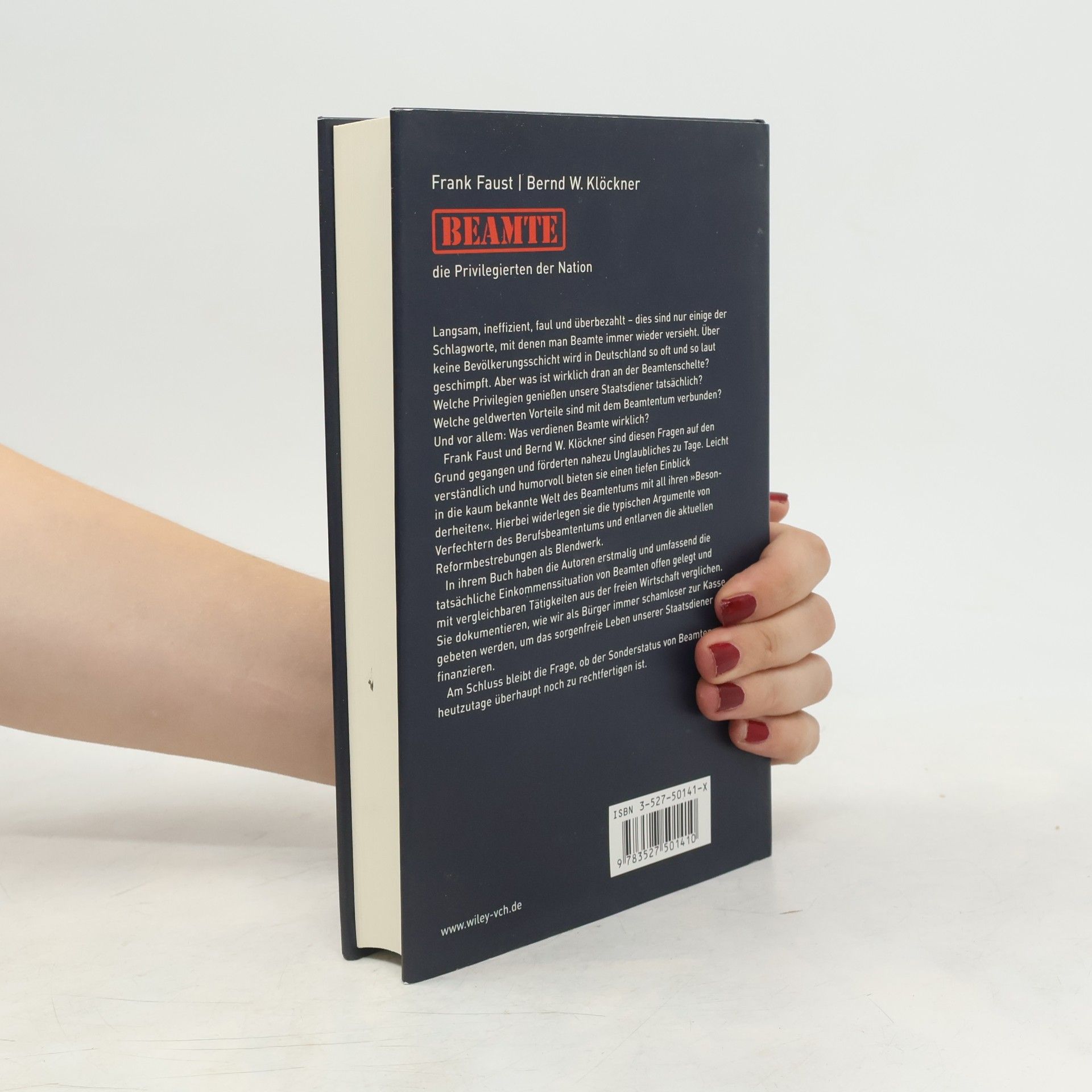 Frank Meyer-Faustmann Beamte - die Privilegierten der Nation