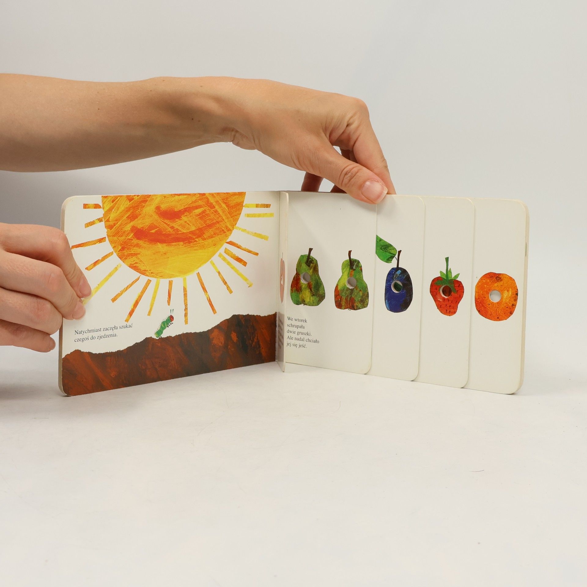 Eric Carle Bardzo głodna gąsienica