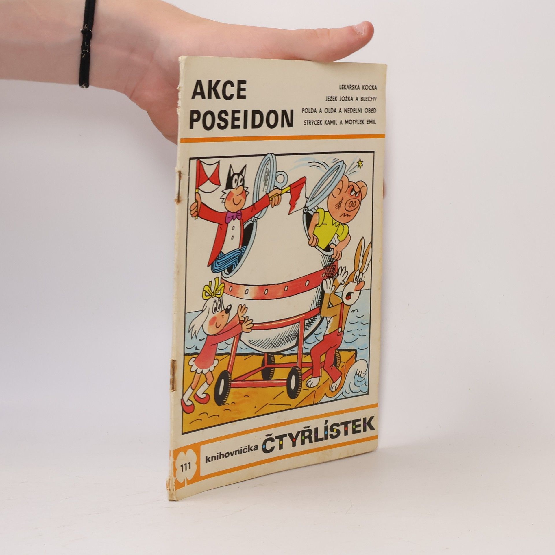 Jaroslav Němeček Čtyřlístek 111. Akce Poseidon
