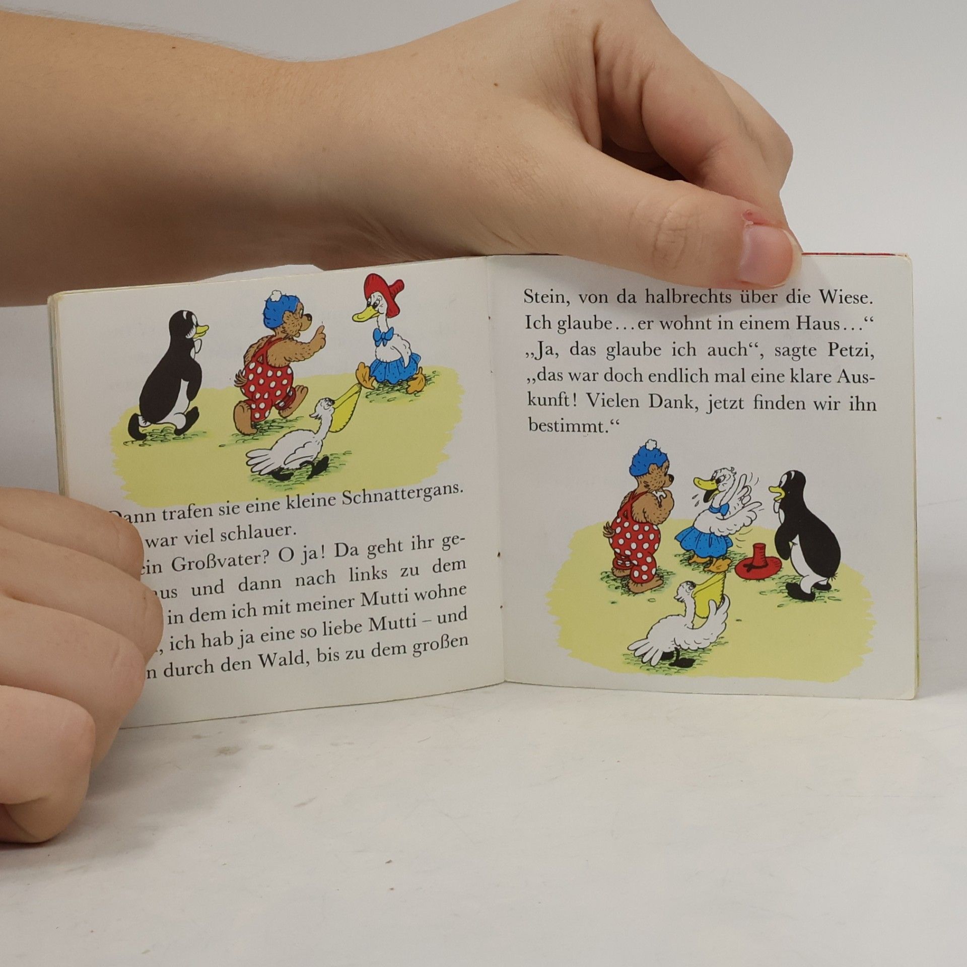 Autorenkollektiv Petzi besucht seinen Grossvater