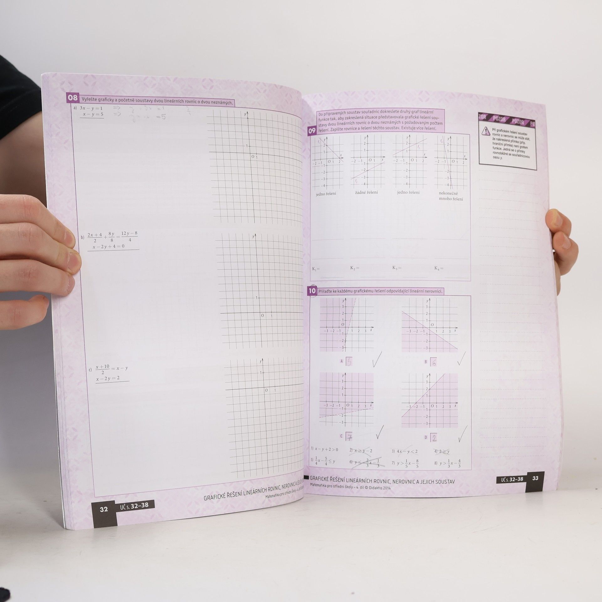 Magda Králová Matematika pro střední školy. 4. díl, Funkce I. Pracovní sešit