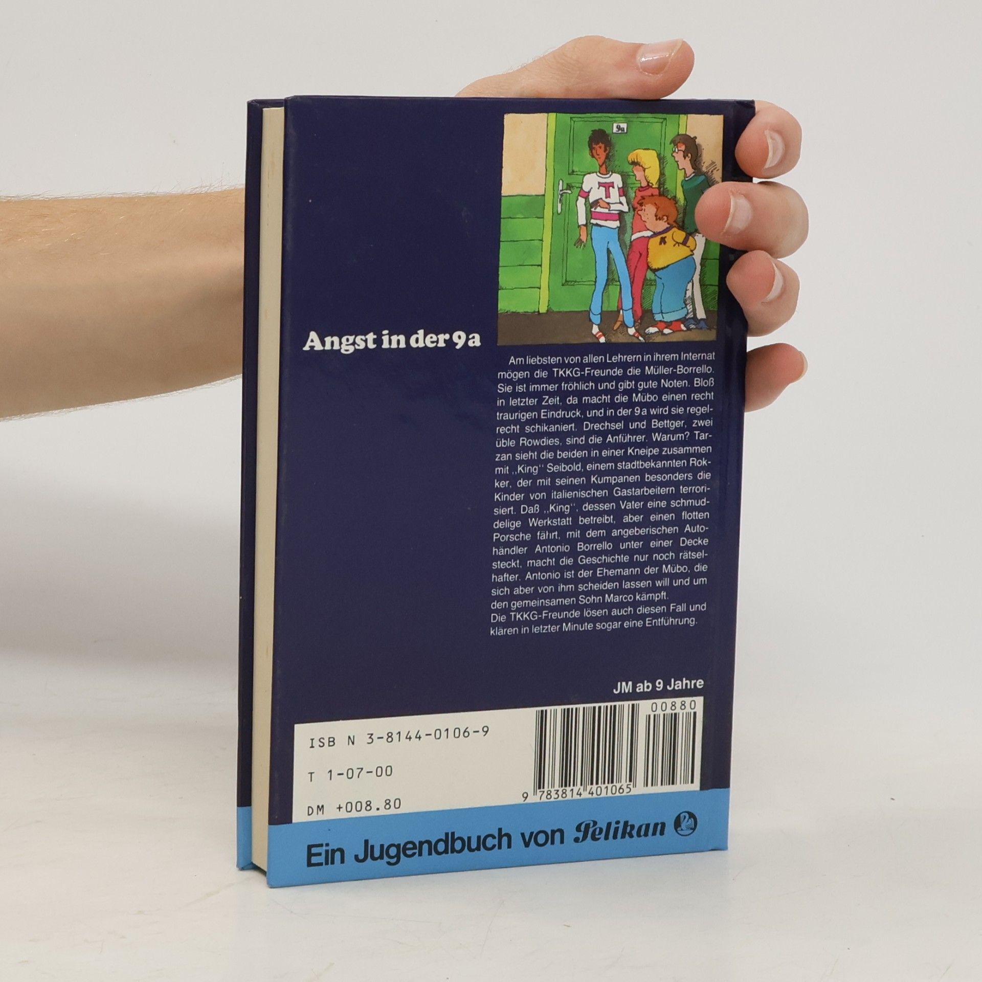 Stefan Wolf Ein Fall für TKKG 6: Angst in der 9a