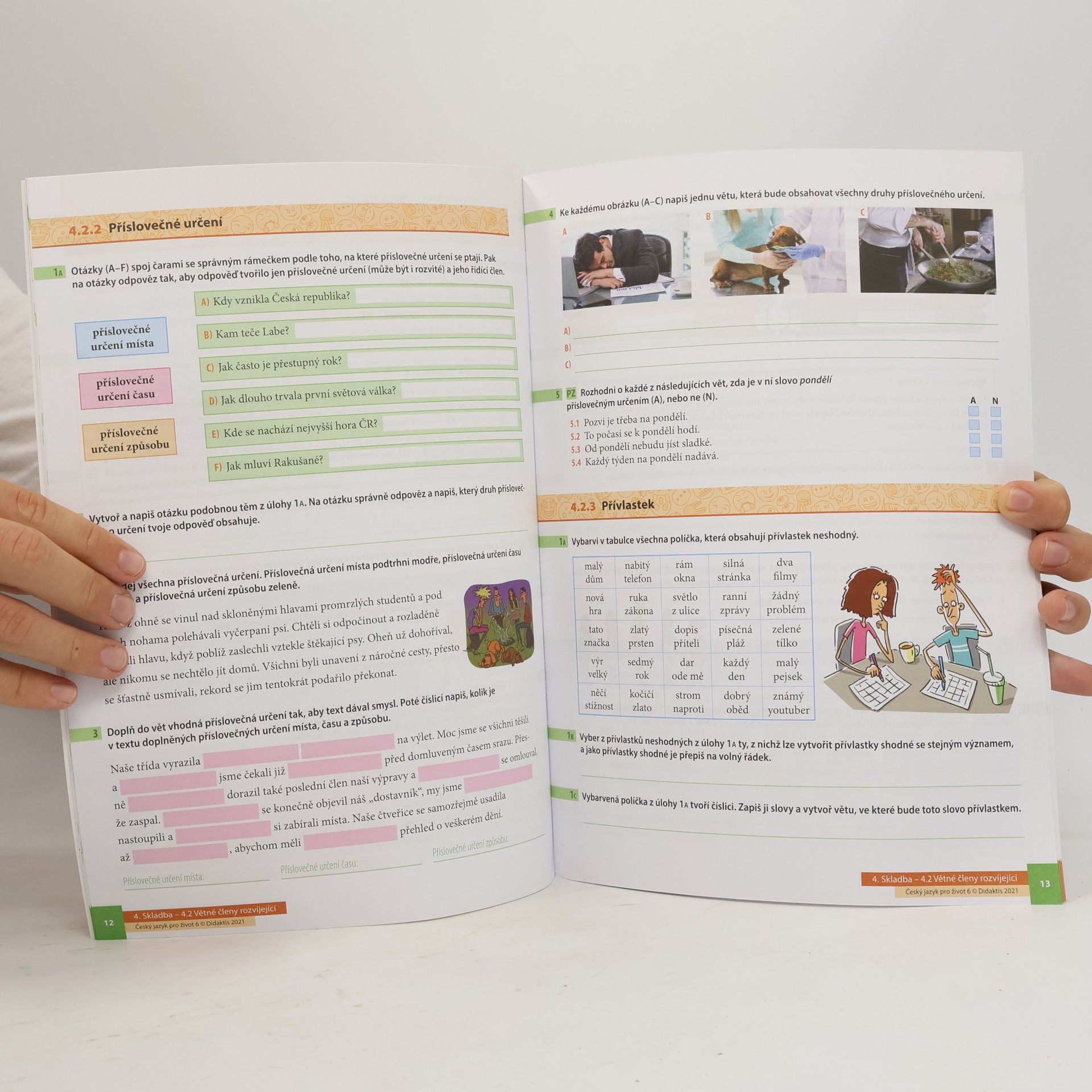 Autorenkollektiv Český jazyk PRACOVNÍ SEŠIT 2 pro 6. ročník základních škol a víceletá gymnázia