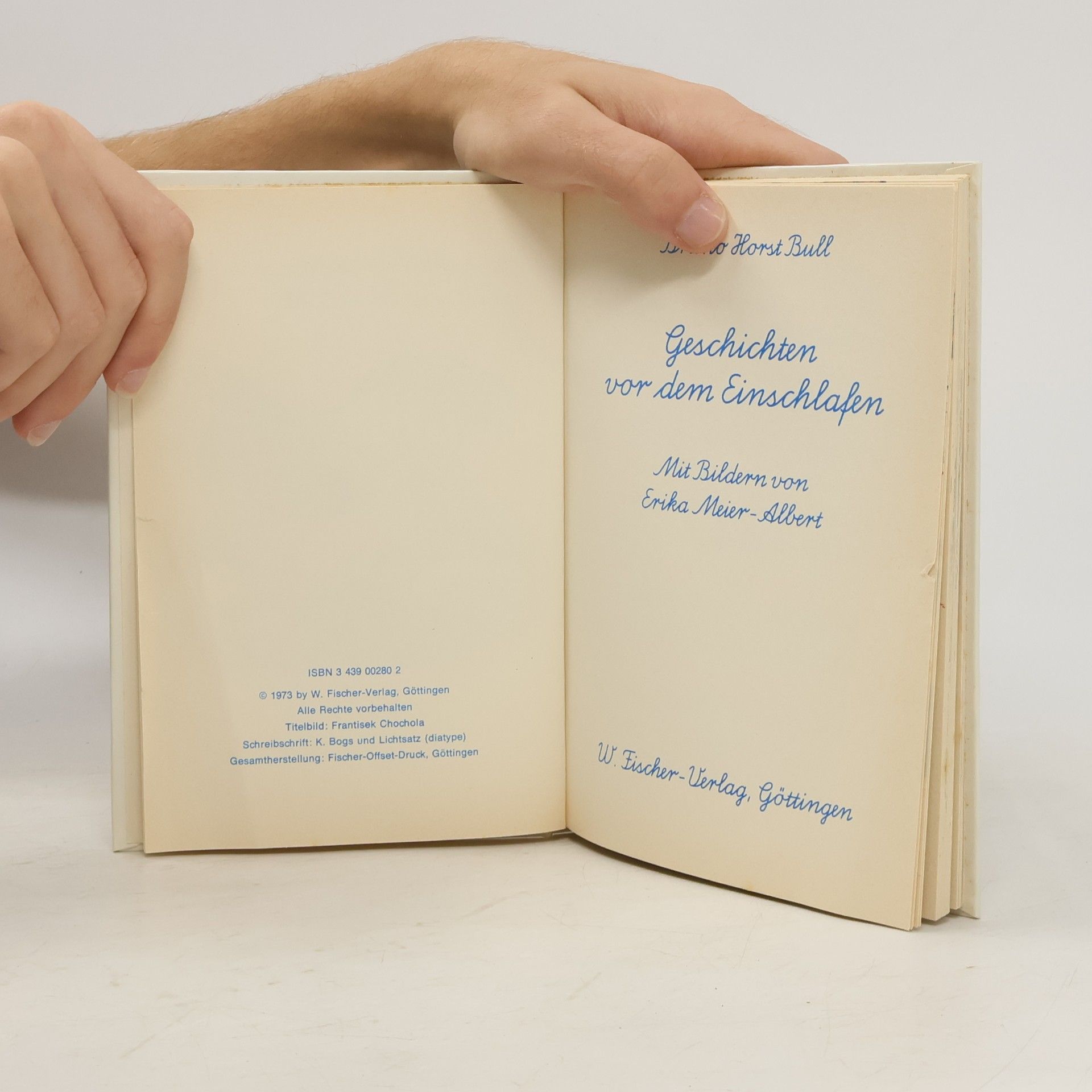 Bruno Horst Bull Geschichten vor dem Einschlafen