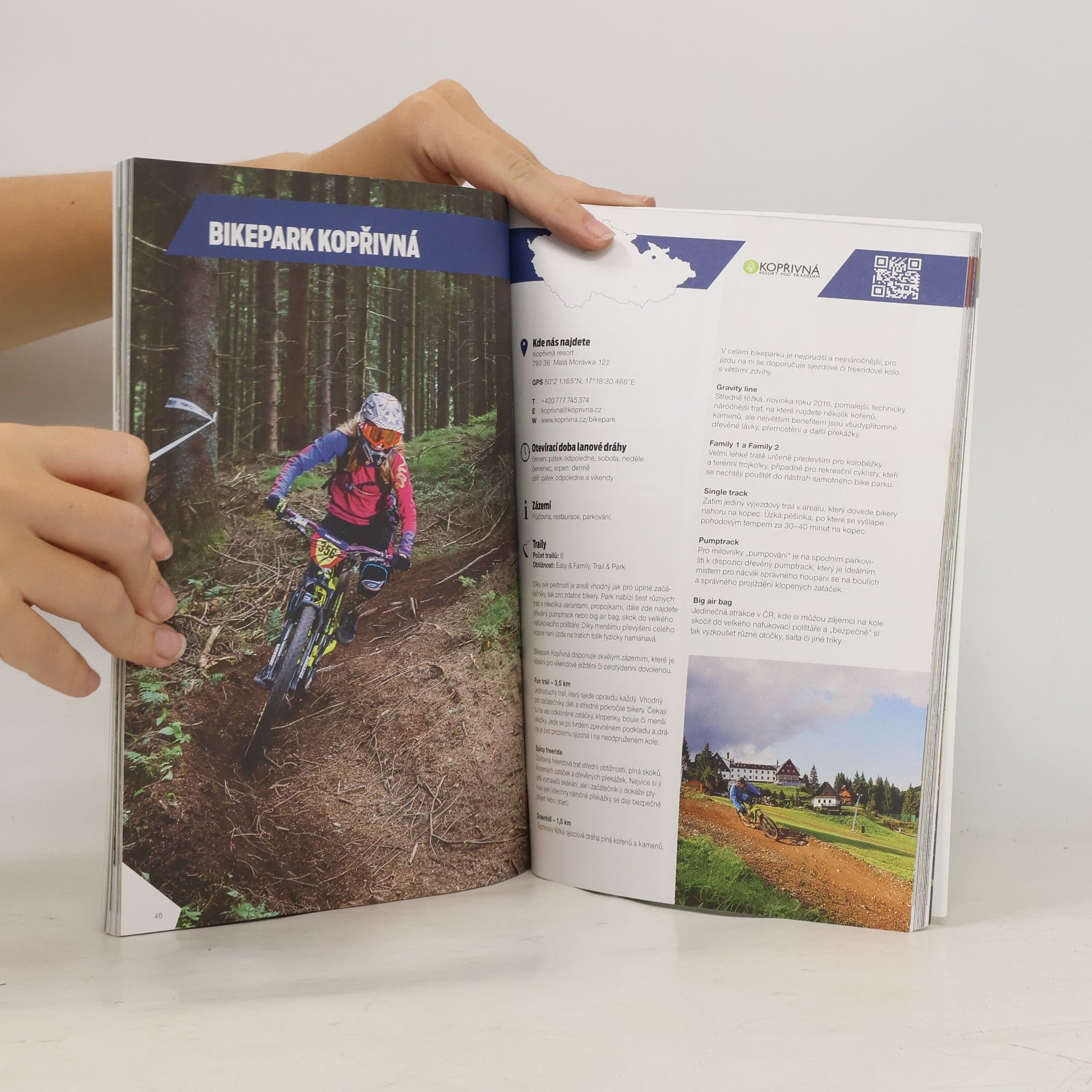 Various authors Průvodce českými trailcentry a bikeparky