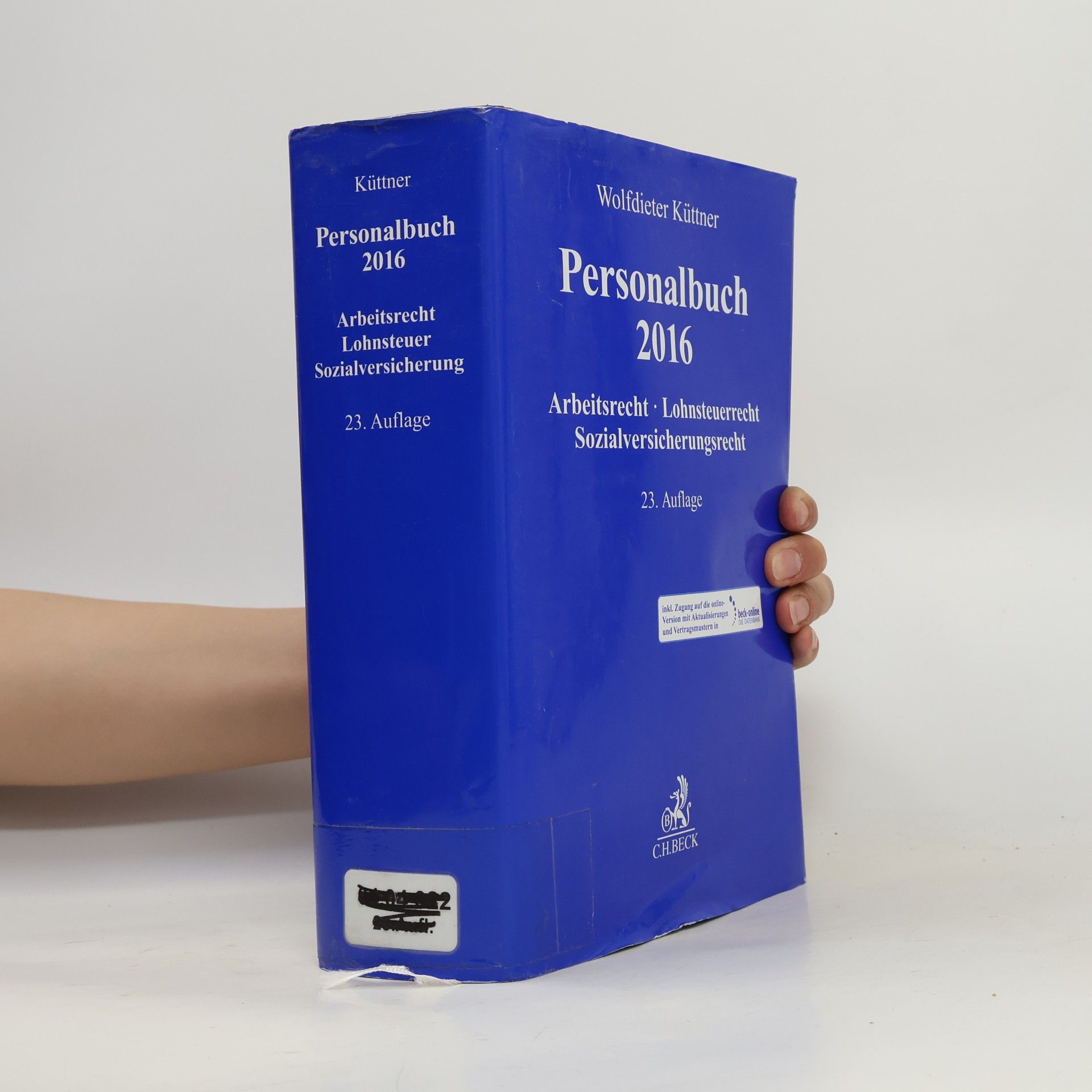 Wolfdieter Küttner Personalbuch 2016
