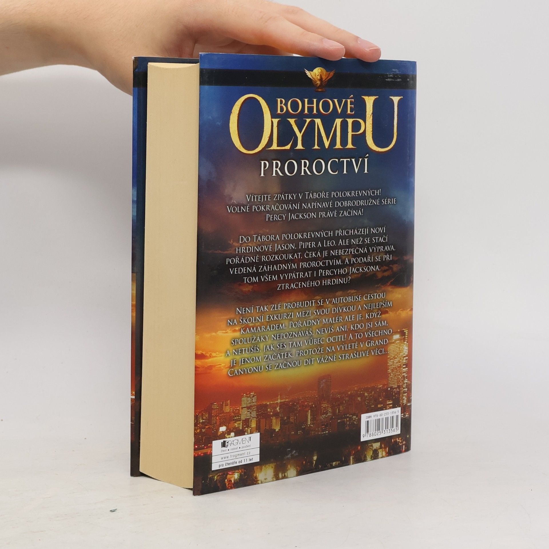 Rick Riordan Proroctví. Bohové Olympu 1. díl