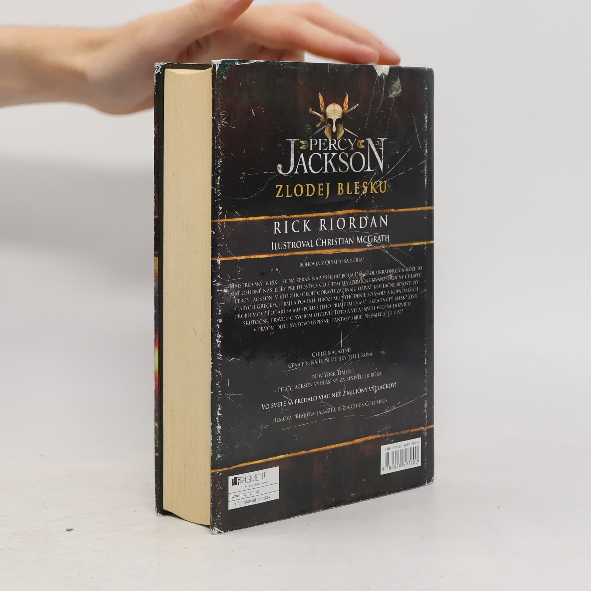 Rick Riordan Percy Jackson: Zlodej blesku