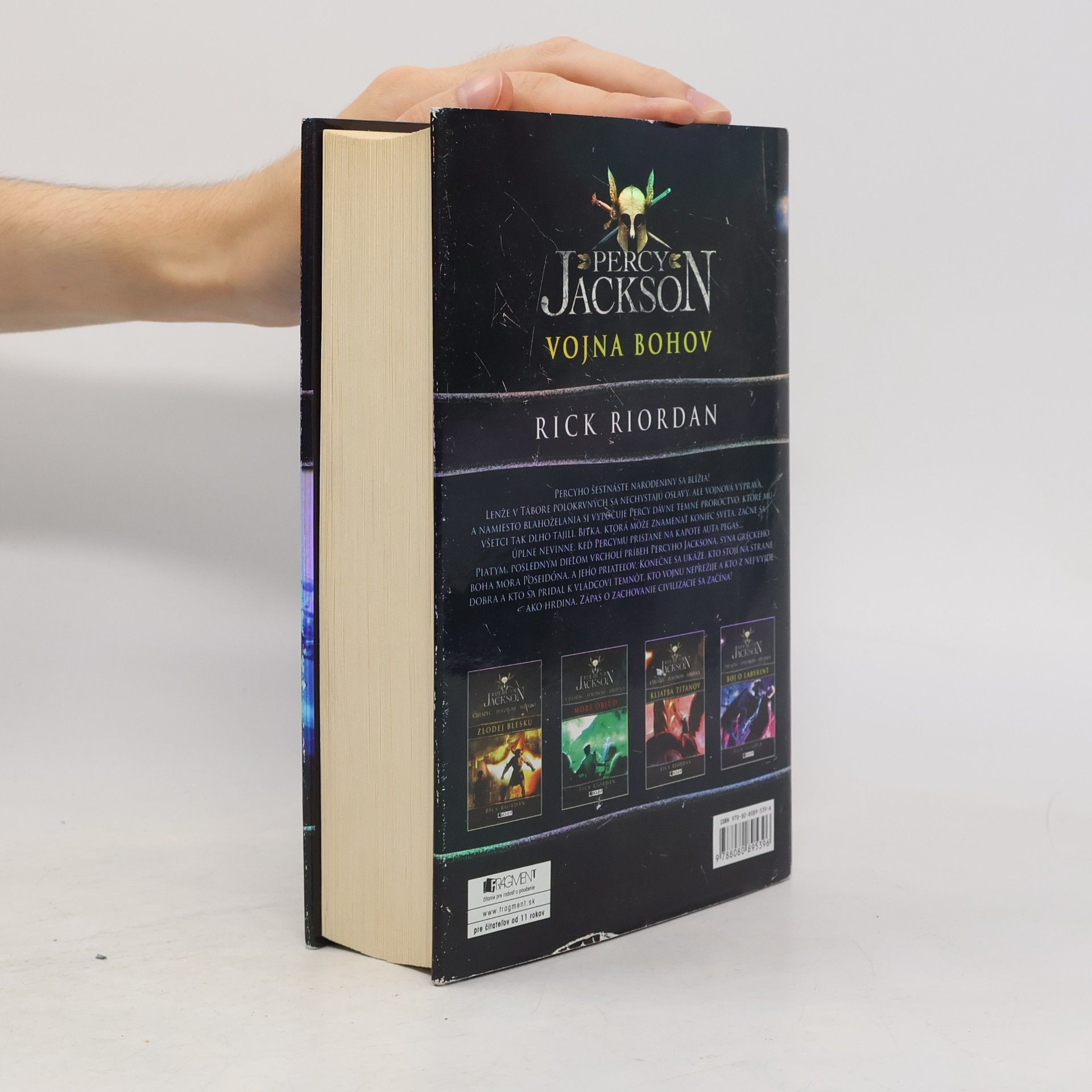 Rick Riordan Vojna bohov