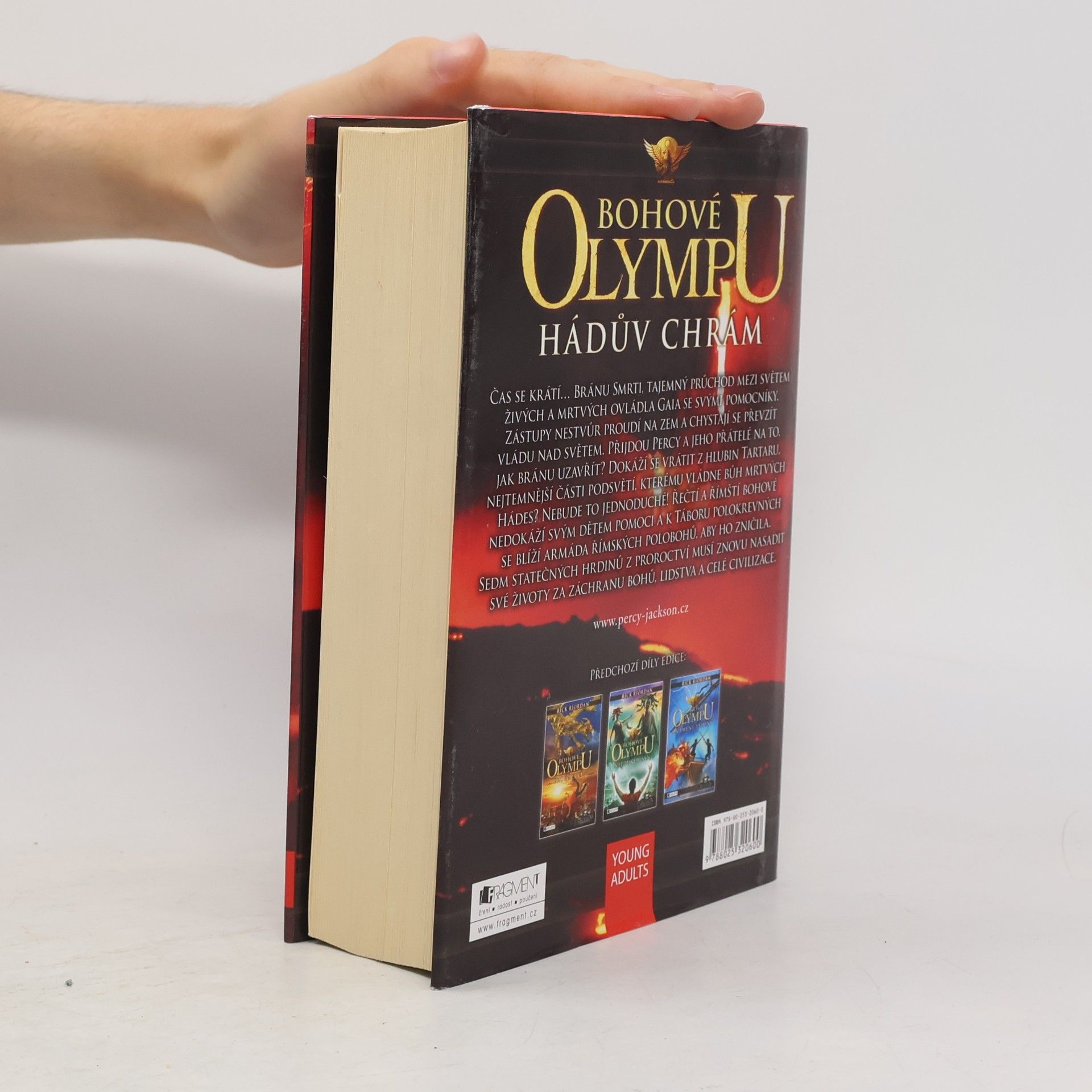 Rick Riordan Bohové Olympu. Hádův chrám