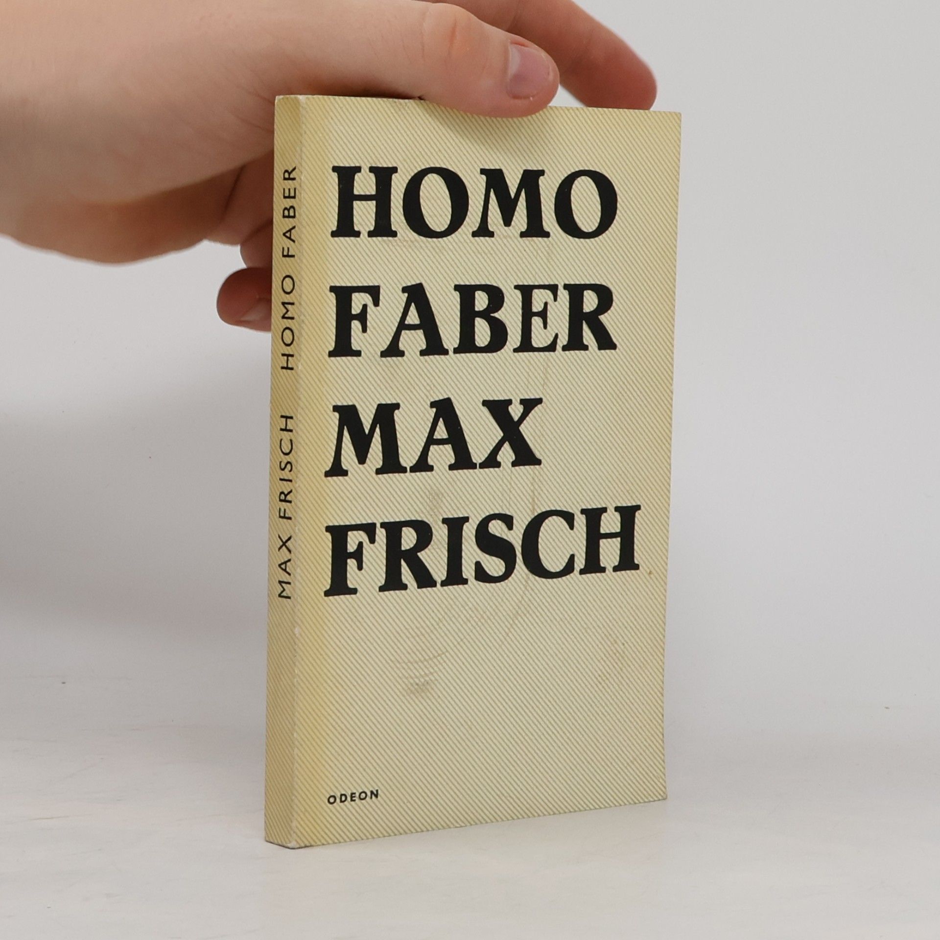 Max Frisch Homo Faber. Zpráva