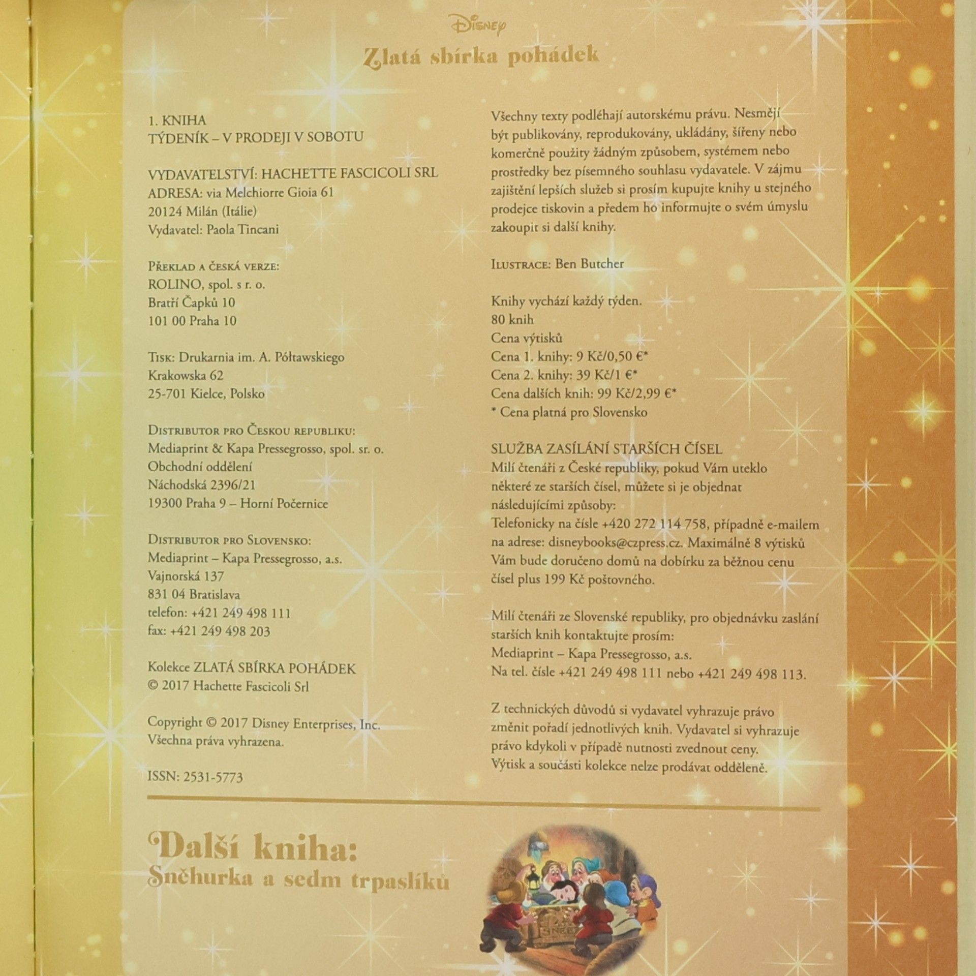 Autorenkollektiv Zlatá sbírka pohádek 1. Lví král