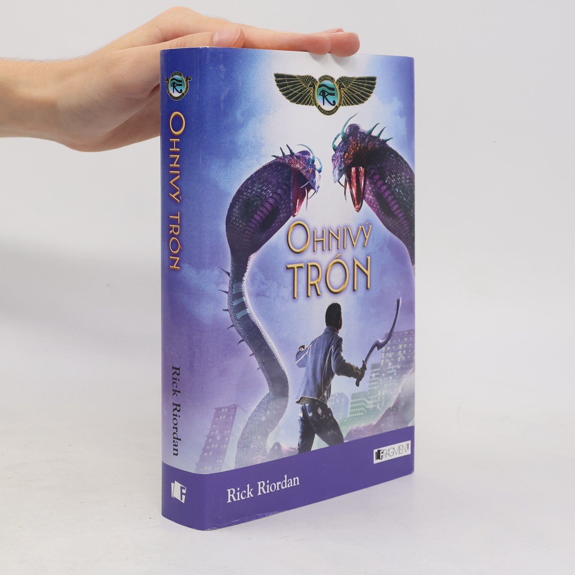 Rick Riordan Ohnivý trón