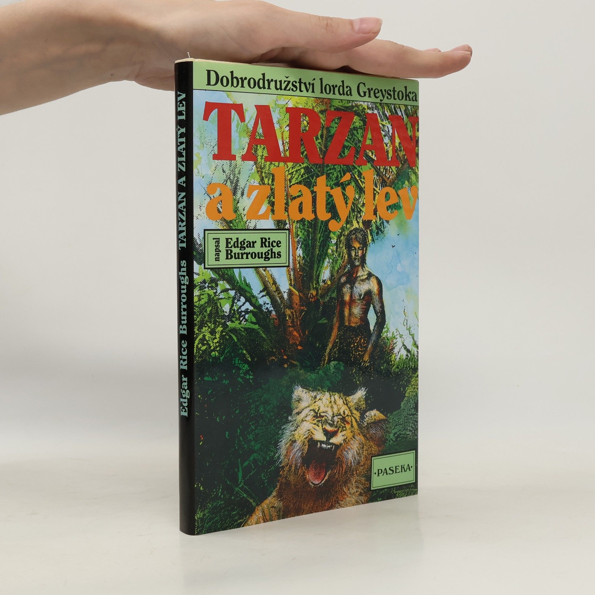 Edgar Rice Burrroughs Tarzan a zlatý lev