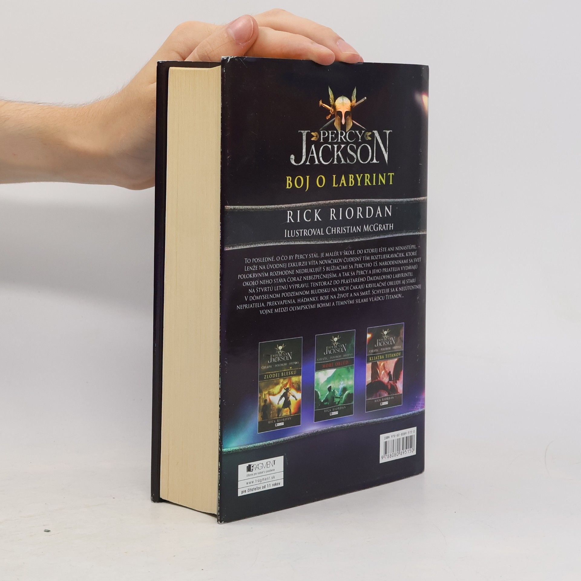 Rick Riordan Boj o labyrint