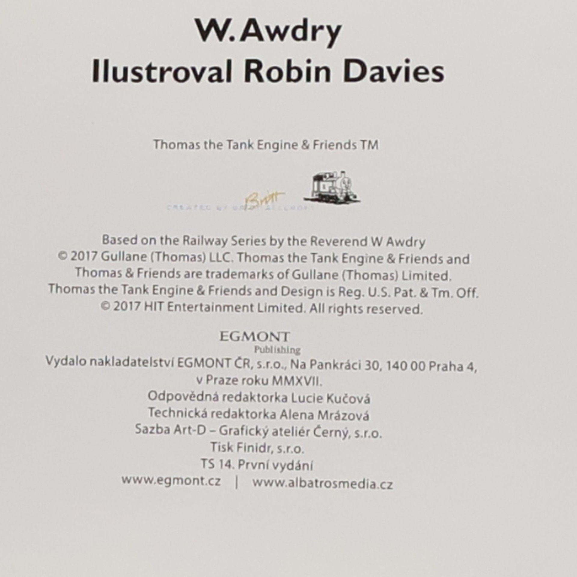 W. Awdry Tomáš a James