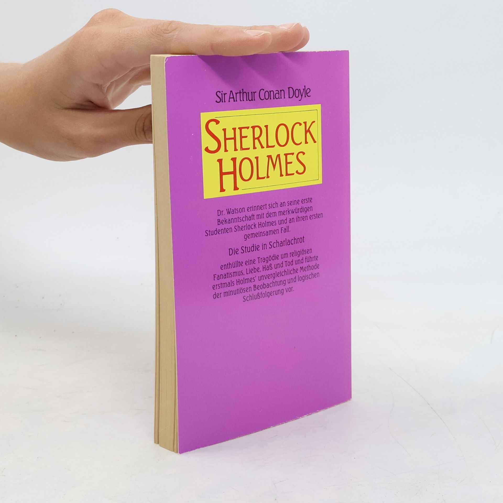 Arthur Conan Doyle Studie in Scharlachrot