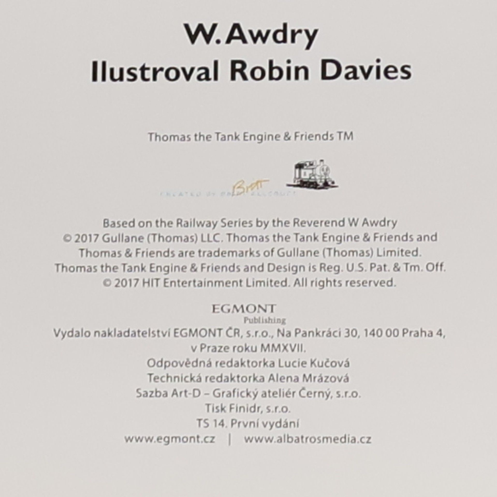 W. Awdry Tomáš jede na snídani