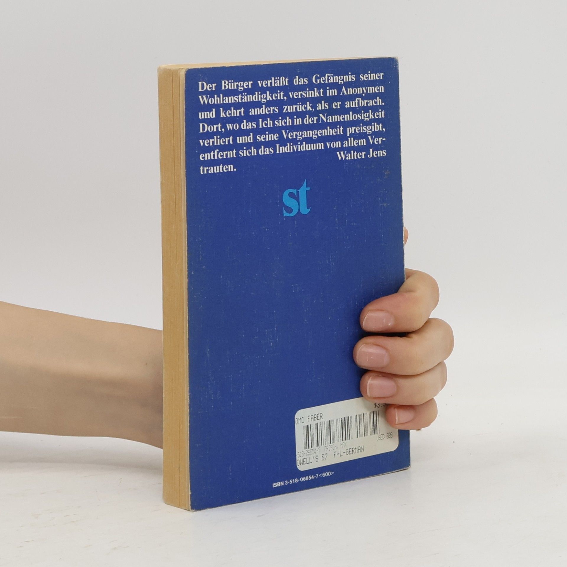 Max Frisch Homo faber